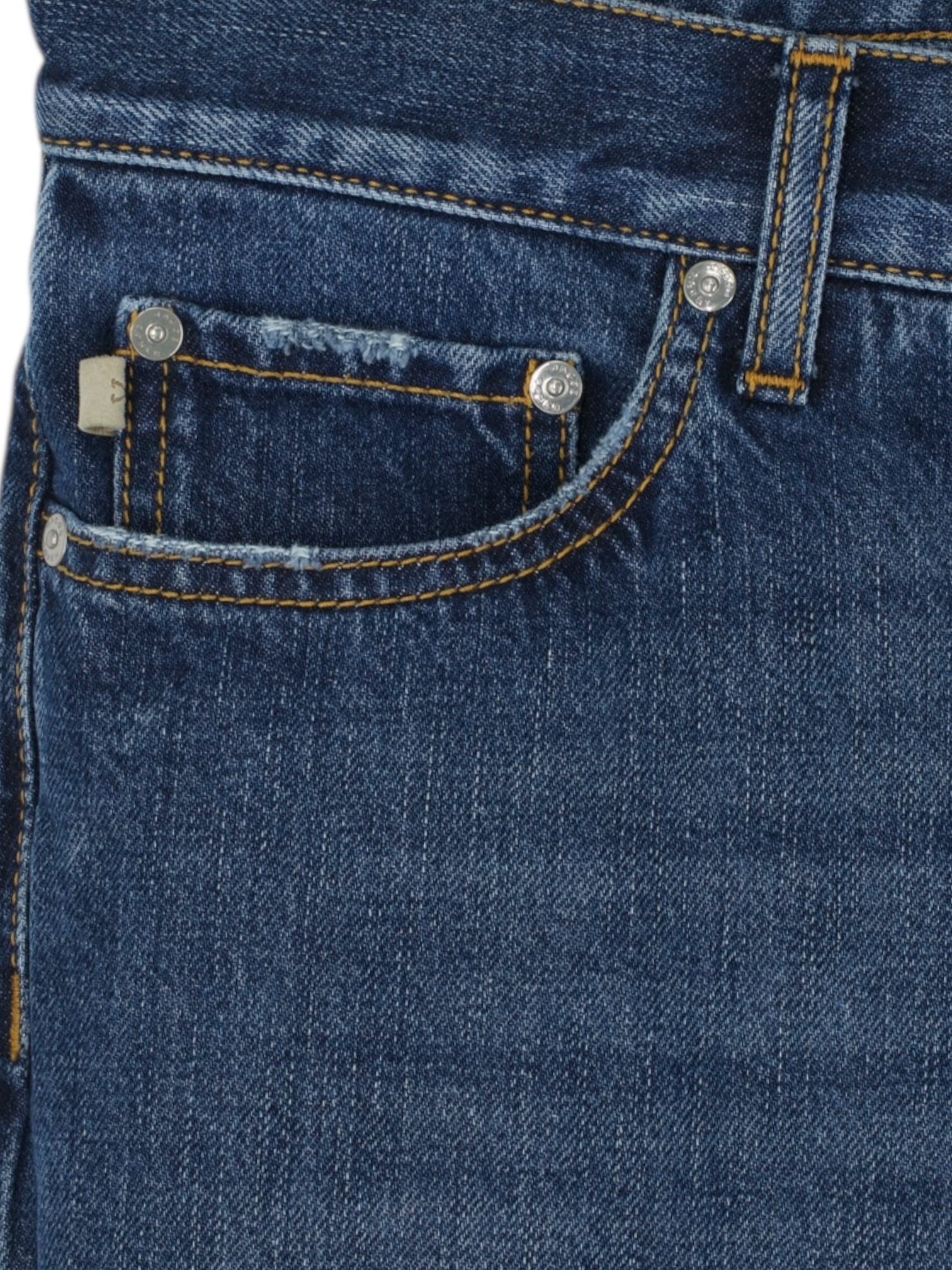 Jacob Cohen Indigo Blue Cotton-Stretch Twill Sean Jeans