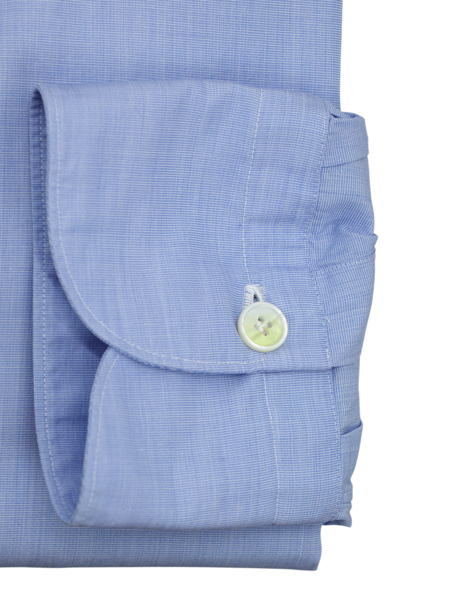 Finamore Light Blue Lightweight-Cotton Neapolitan Shirt