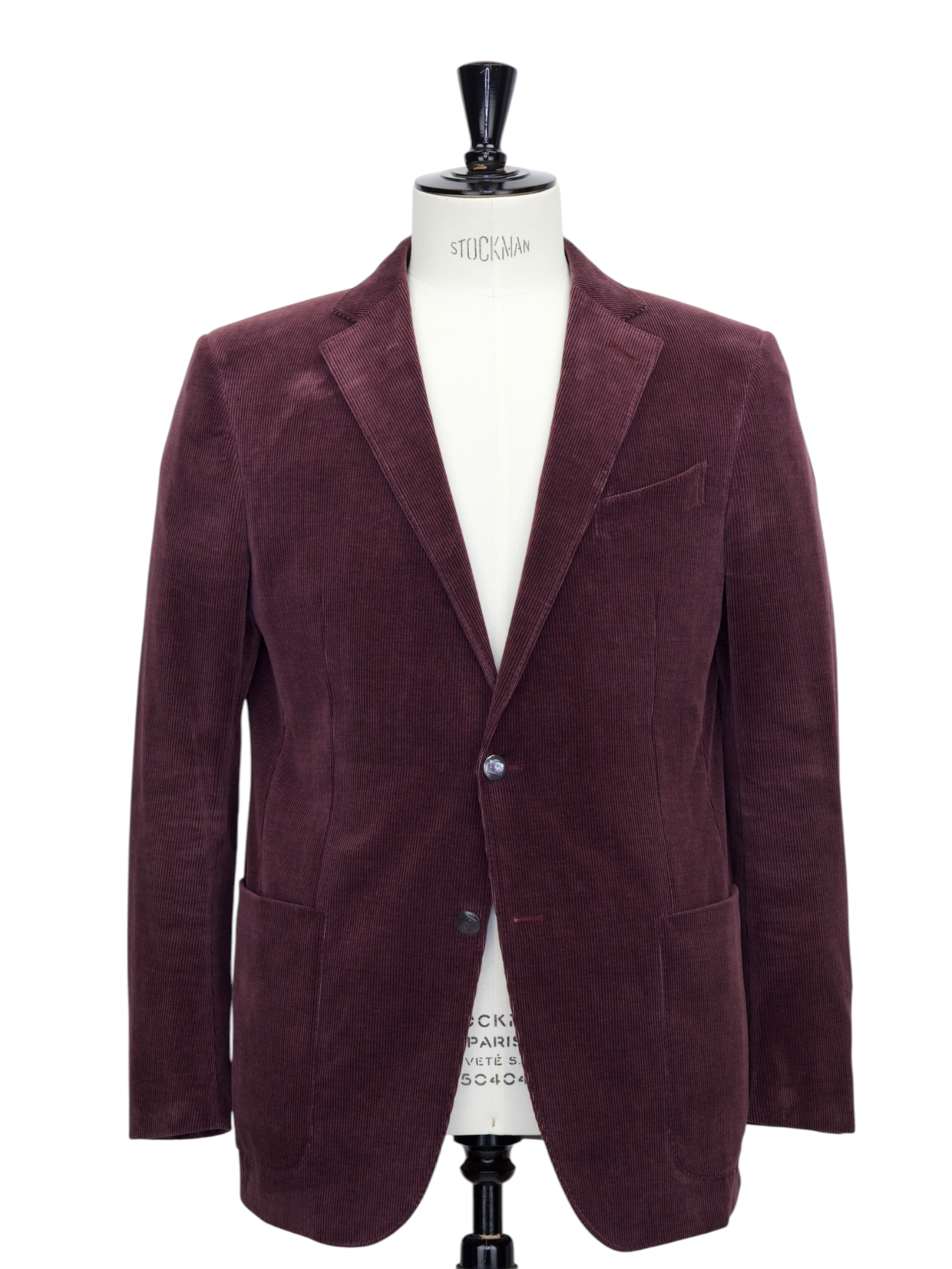 Ermenegildo Zegna Aubergine Cotton & Cashmere “Cashco Comfort” Corduro