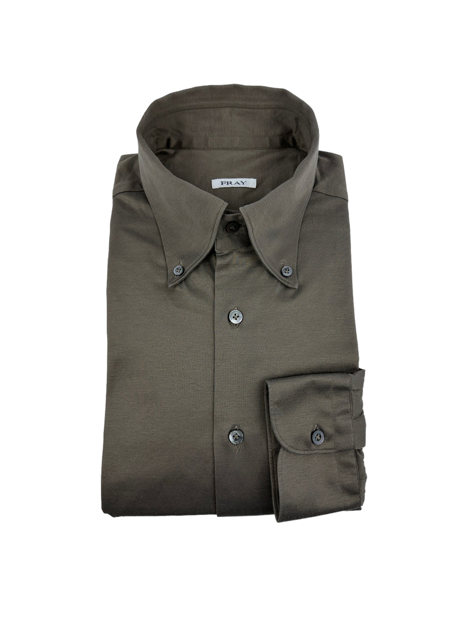 Fray Taupe Jersey Shirt