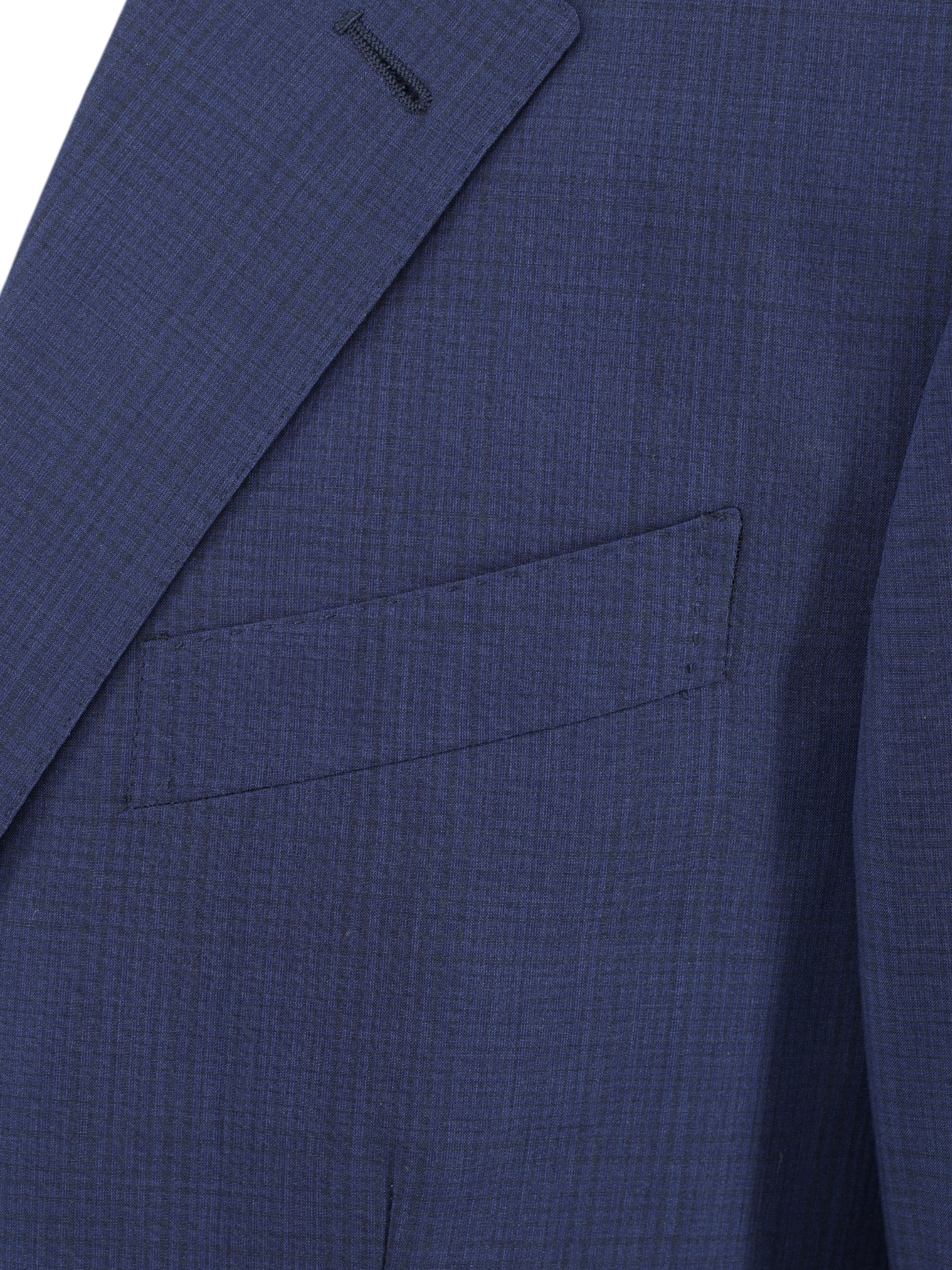 Ermenegildo Zegna Blue Wool & Silk "Leggerissimo" Checkered Milano Easy Suit