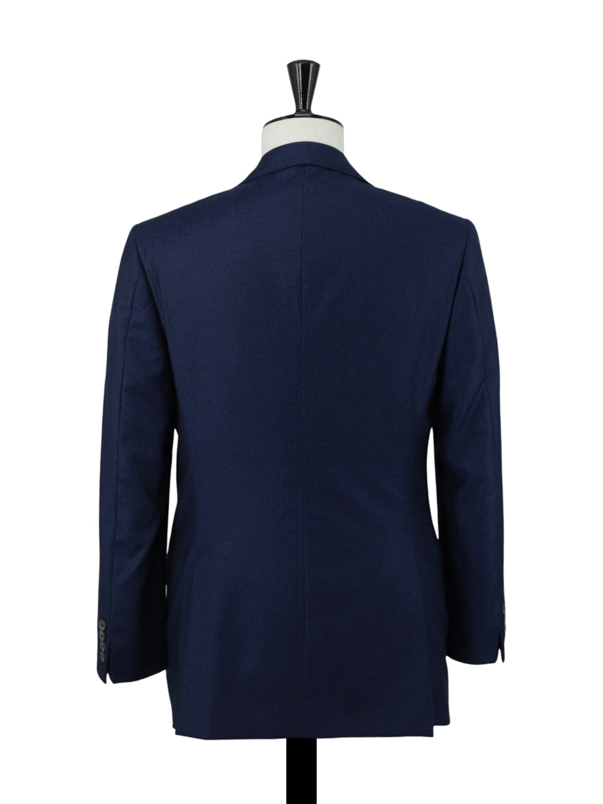 Corneliani Dark Royal-Blue Brushed-Wool Micro-Pattern Leader Suit
