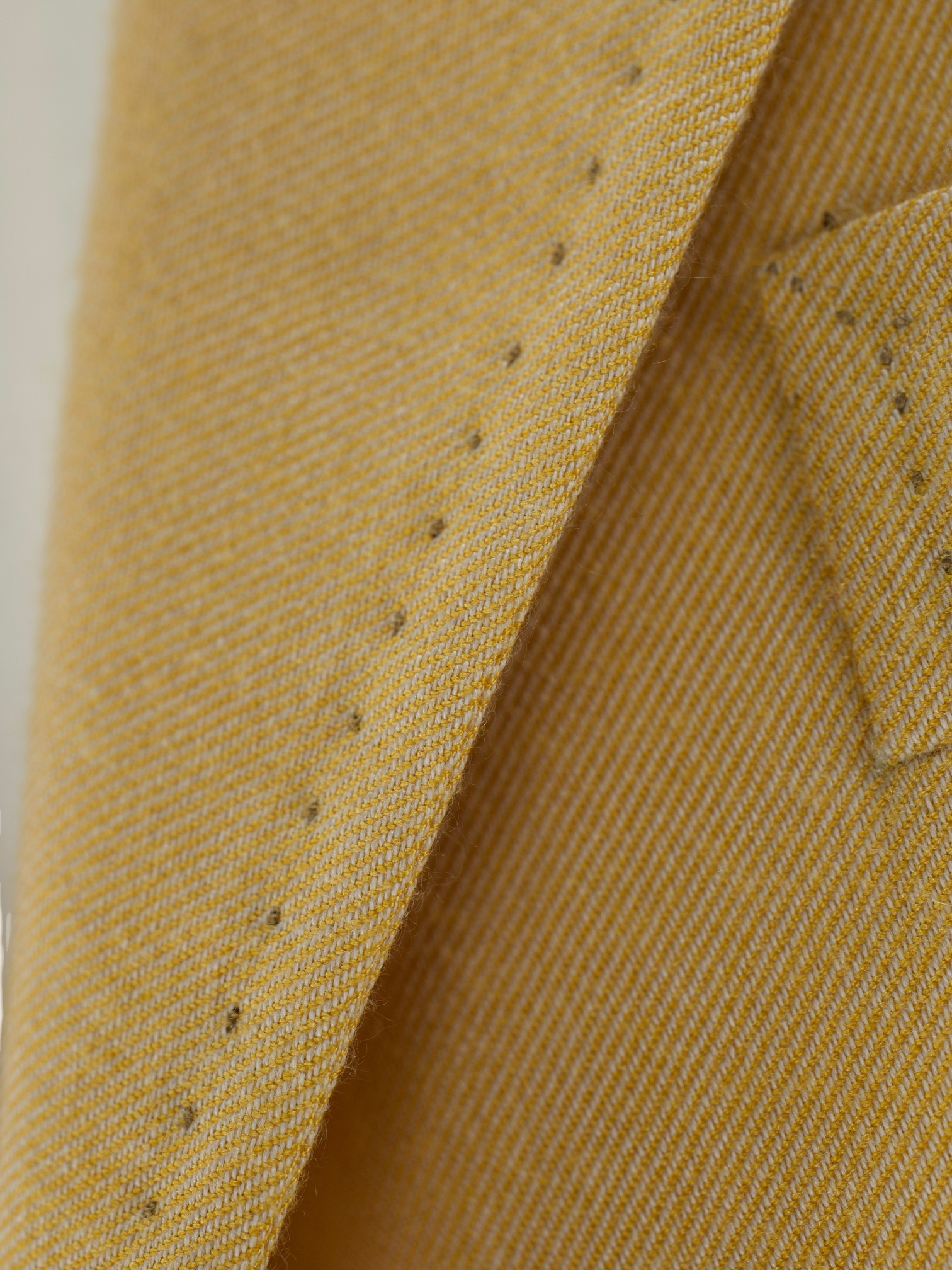 Cesare Attolini Yellow Cashmere & Silk "La Grande Bellezza" Jacket