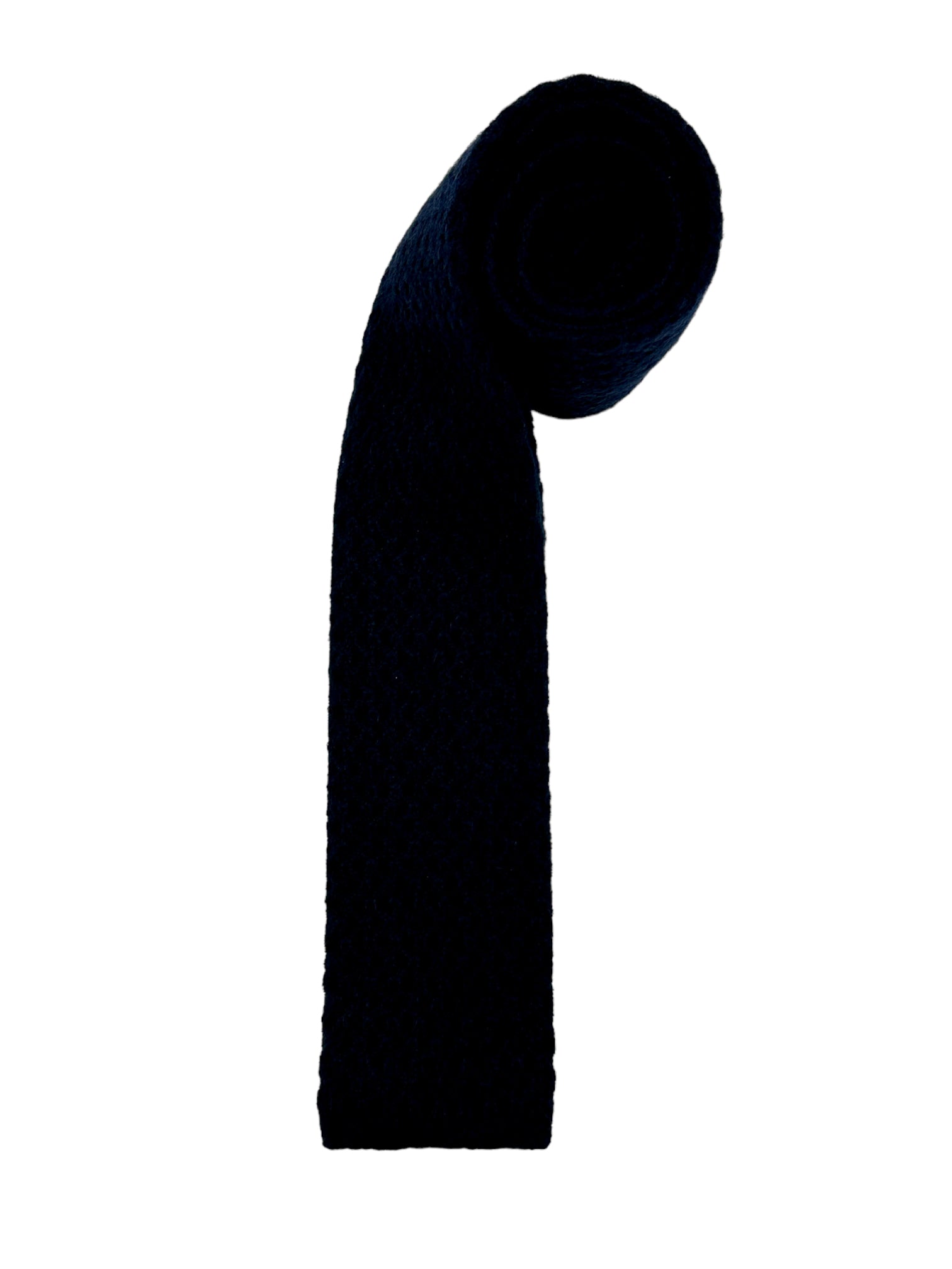 Kiton Navy Cashmere Knitted Tie