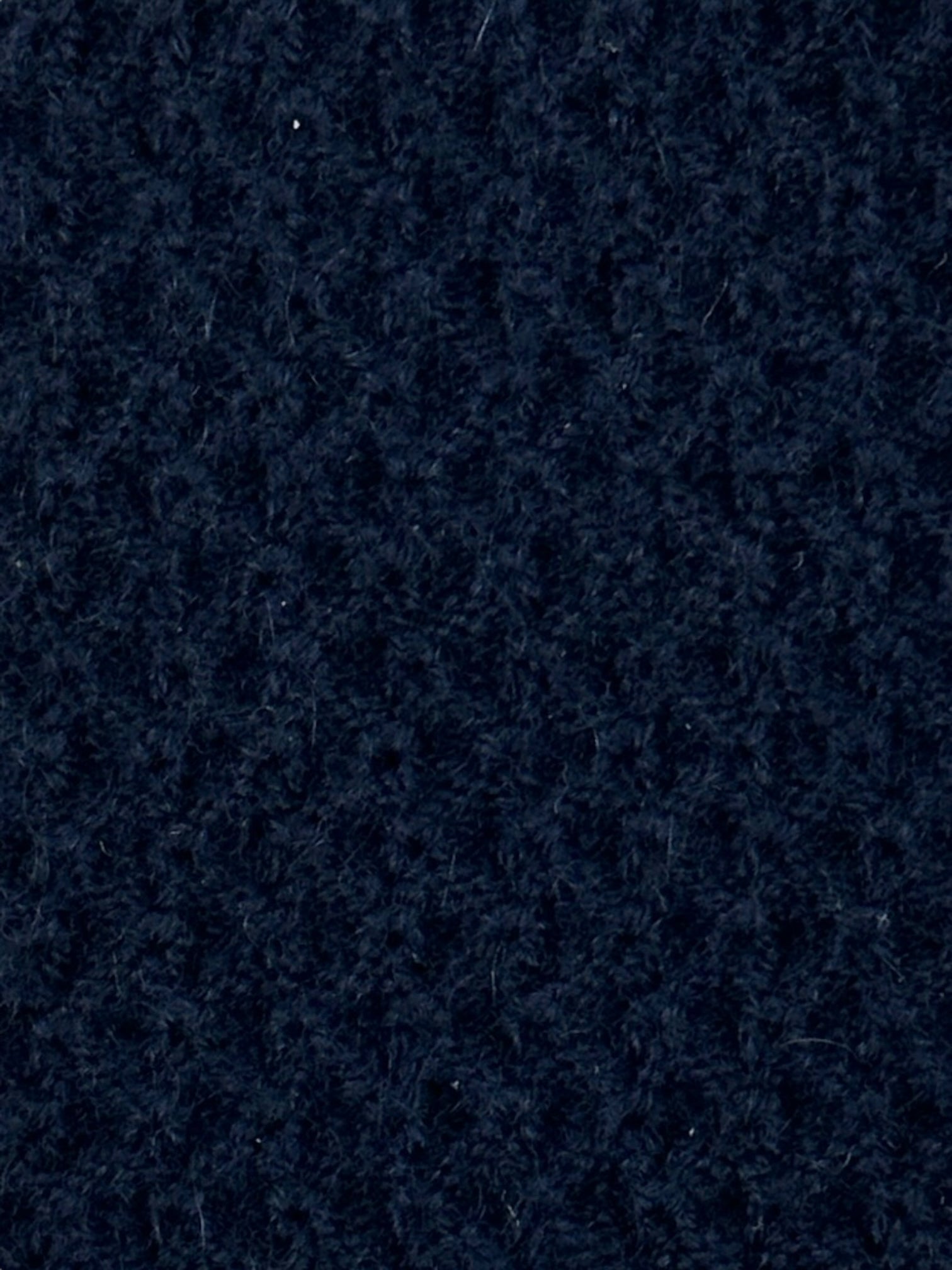 Kiton Navy Cashmere Knitted Tie