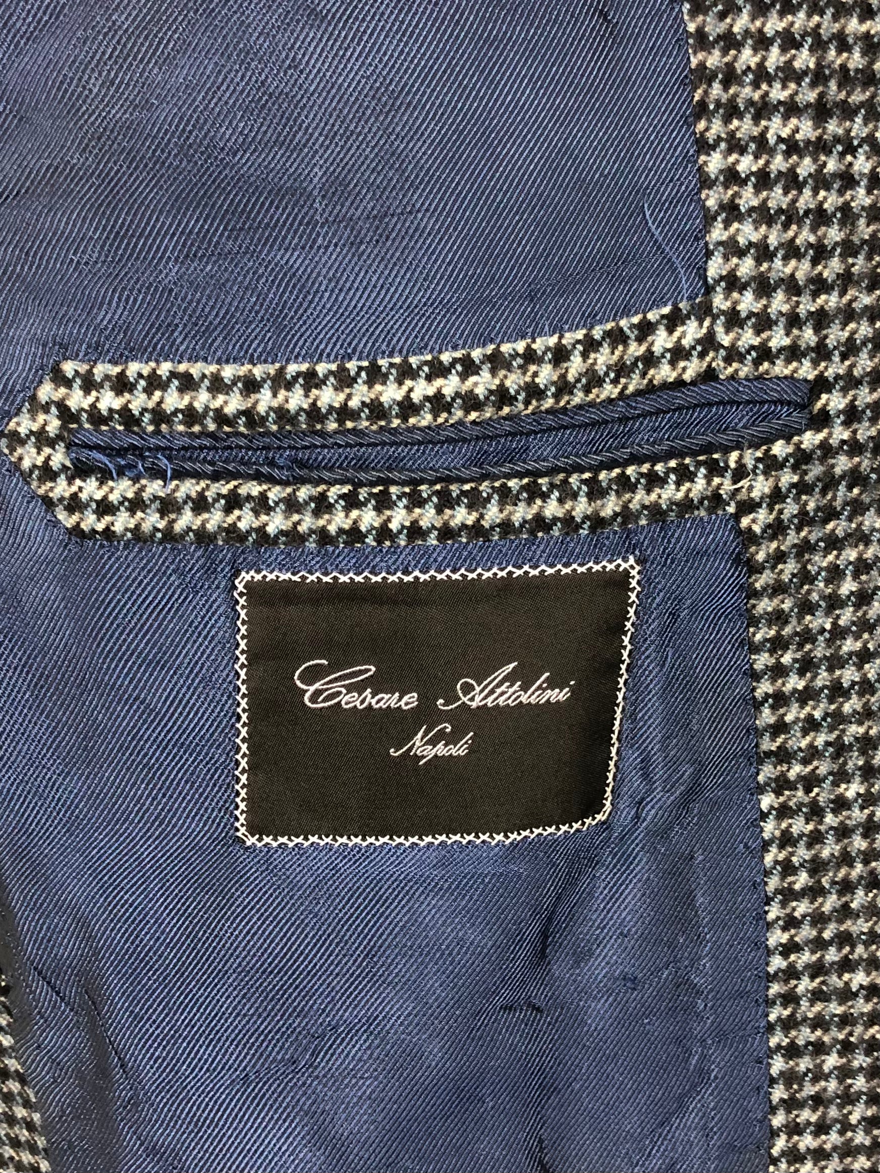 Cesare Attolini Blue Cashmere Jacket