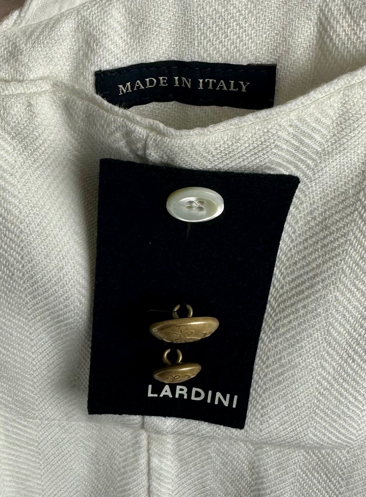 Lardini White Jacket