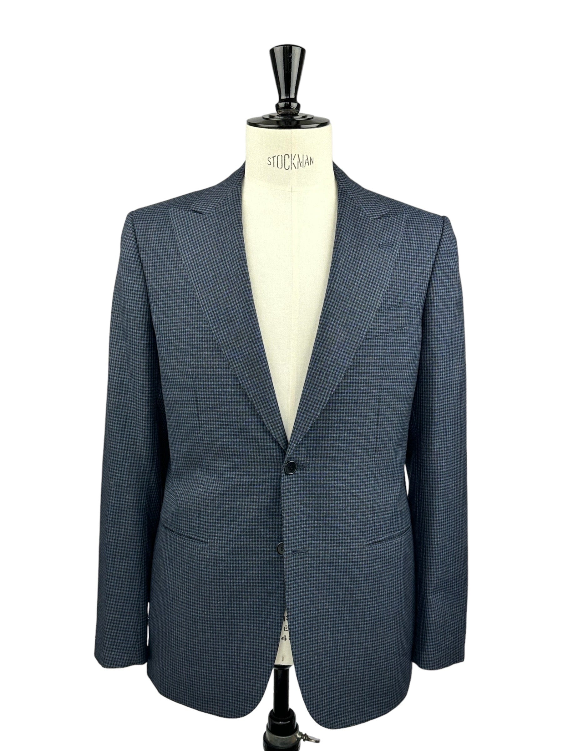 Kiton Cashmere Gingham Check Jacket