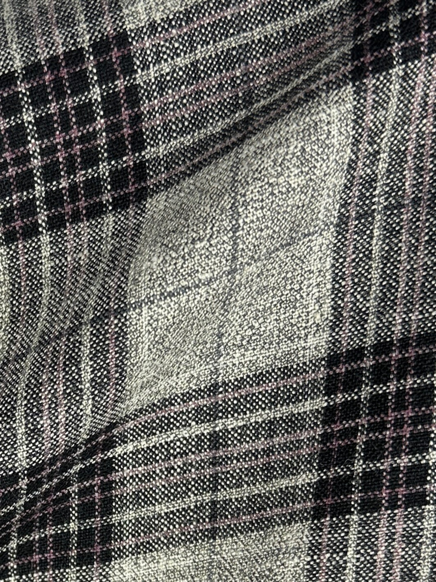 Orazio Purple Glen-Plaid Check Jacket
