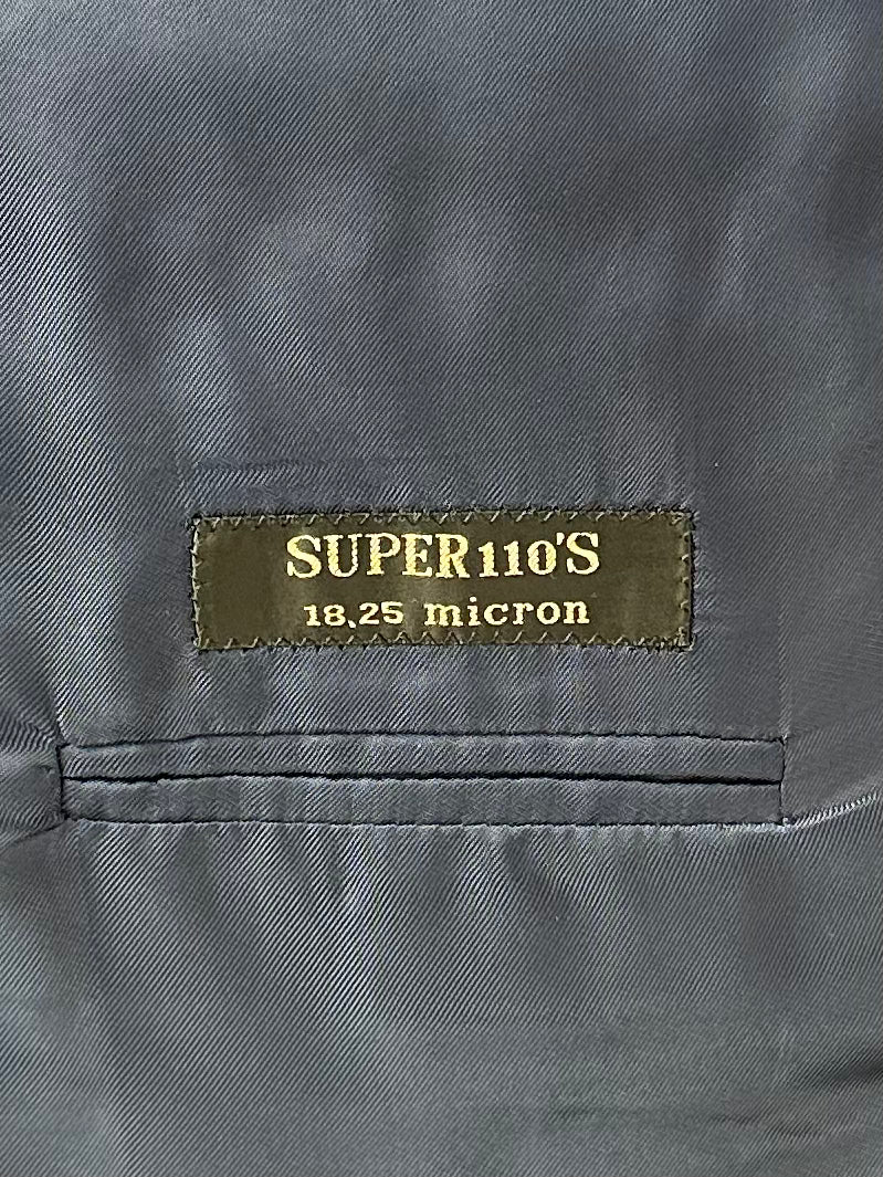 Corneliani Blue Puppytooth Suit