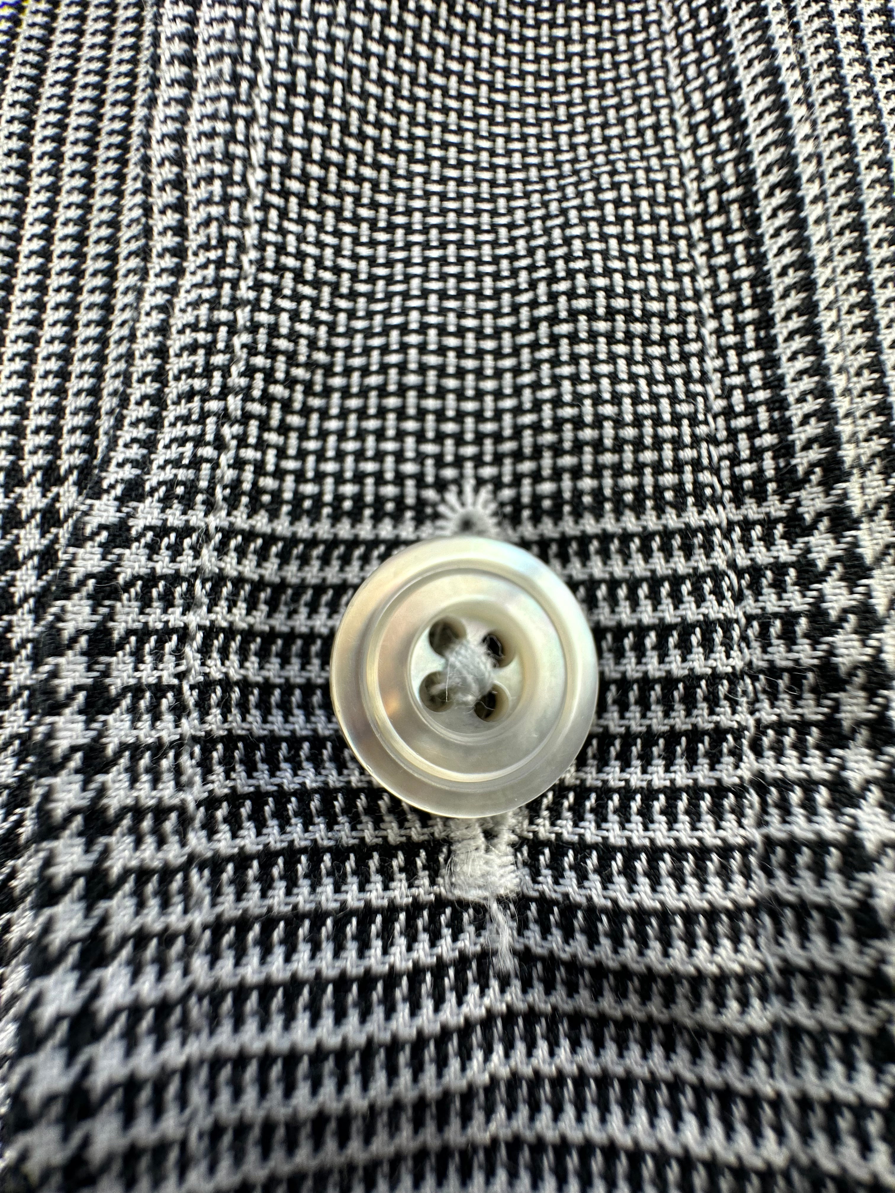 Tom Ford Grey POW Check Shirt