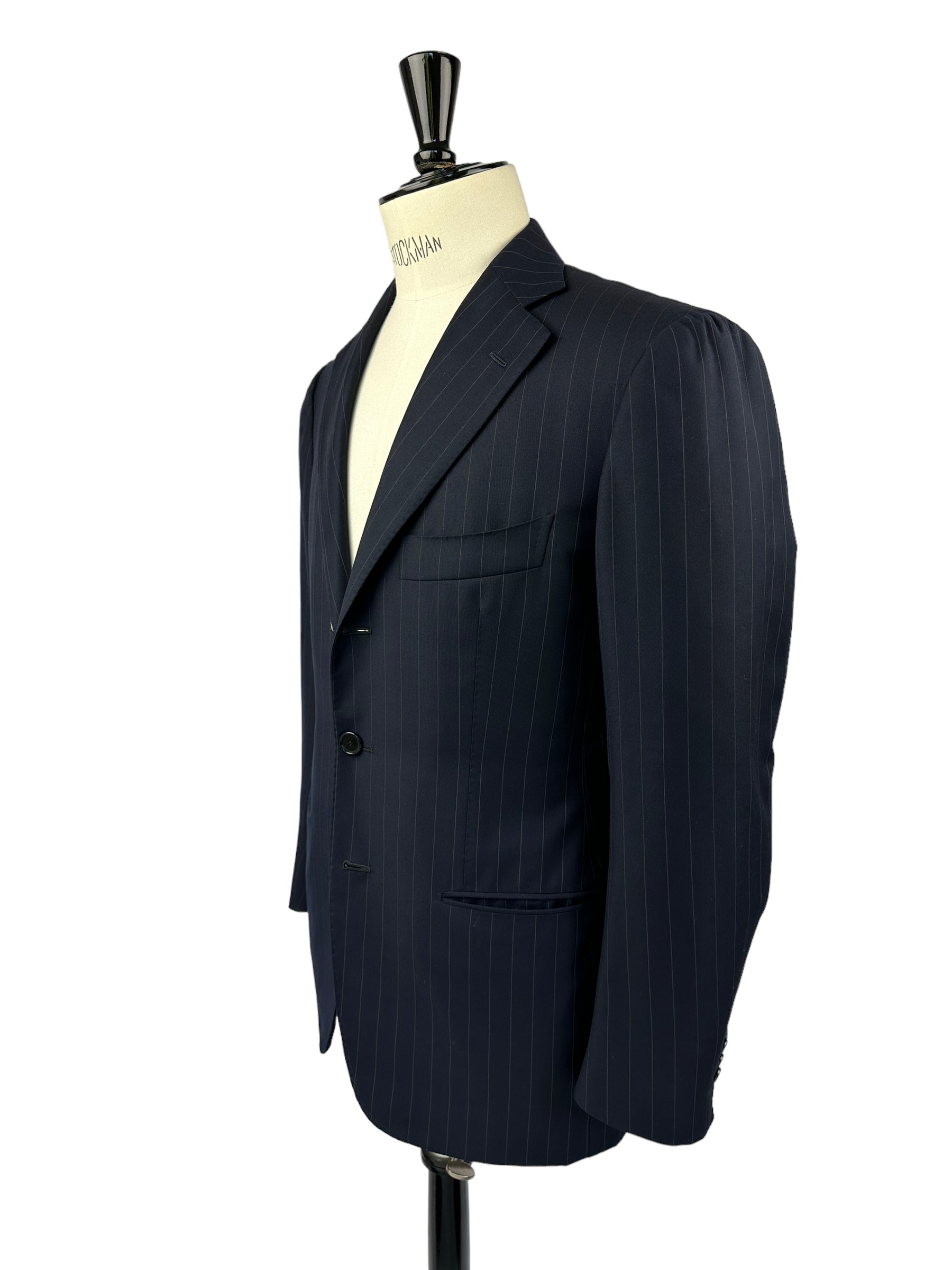 Cesare Attolini Blue Pinstripe Suit