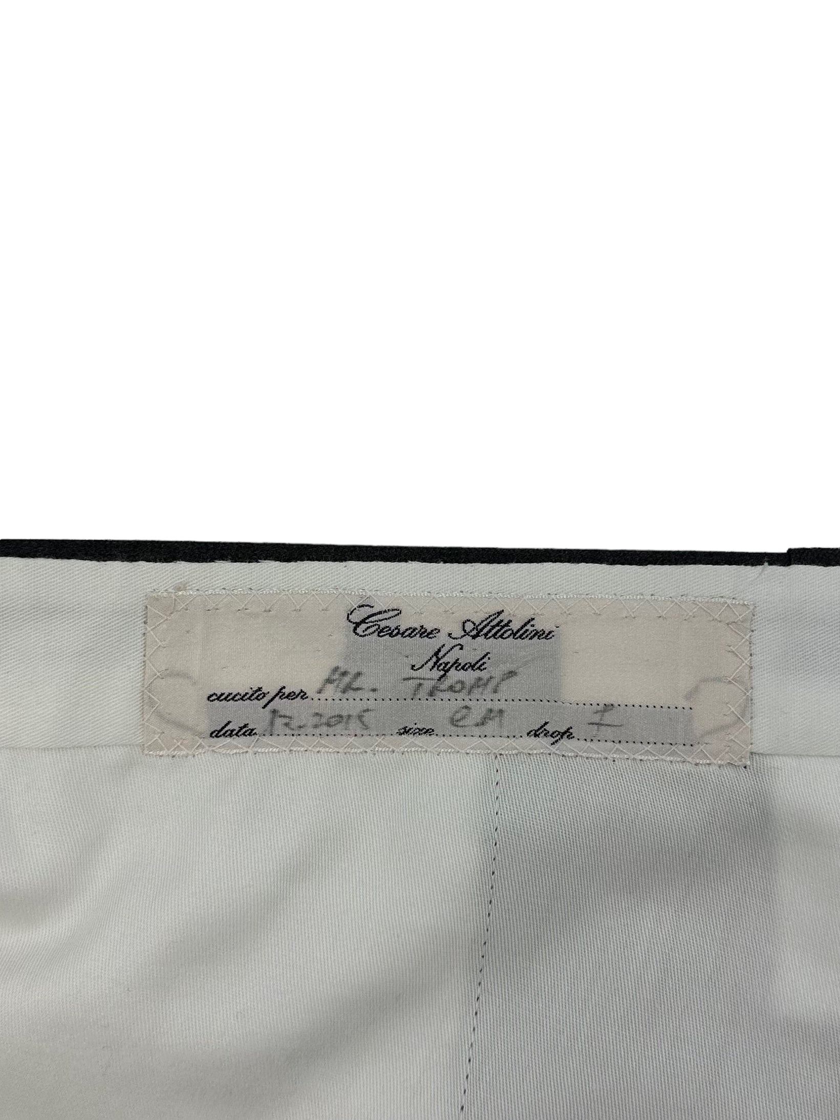 Cesare Attolini Grey S150's Trousers