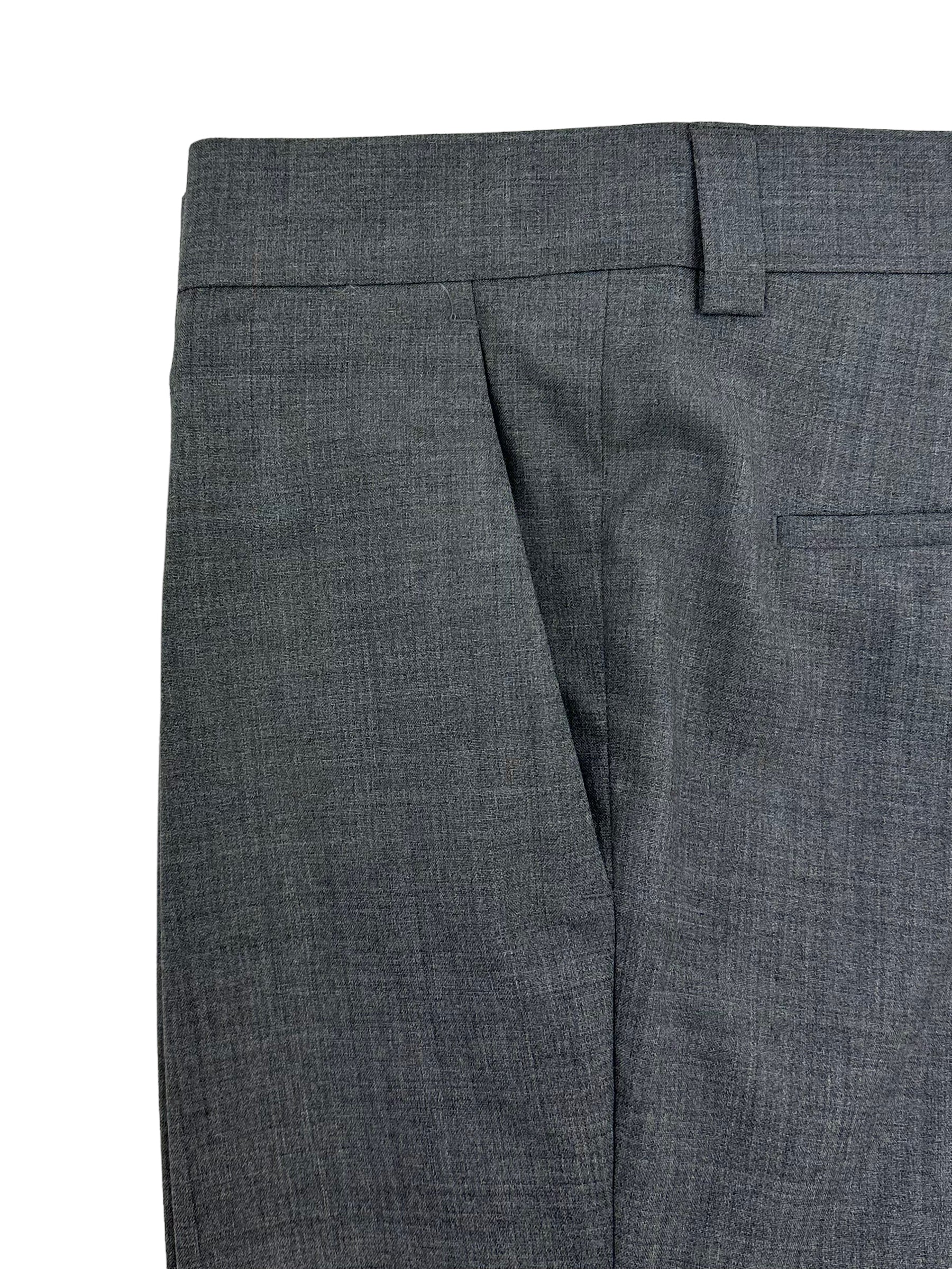 Brunello Cucinelli Grijze, coole wollen broek