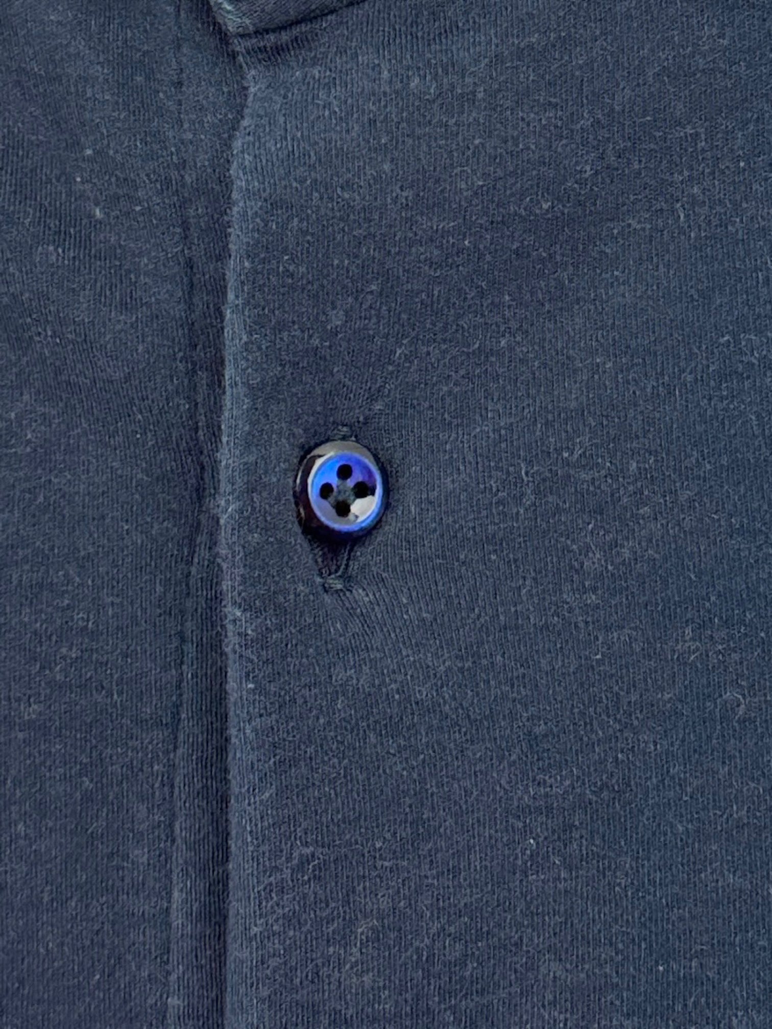 Cesare Attolini Navy Knitted Shirt