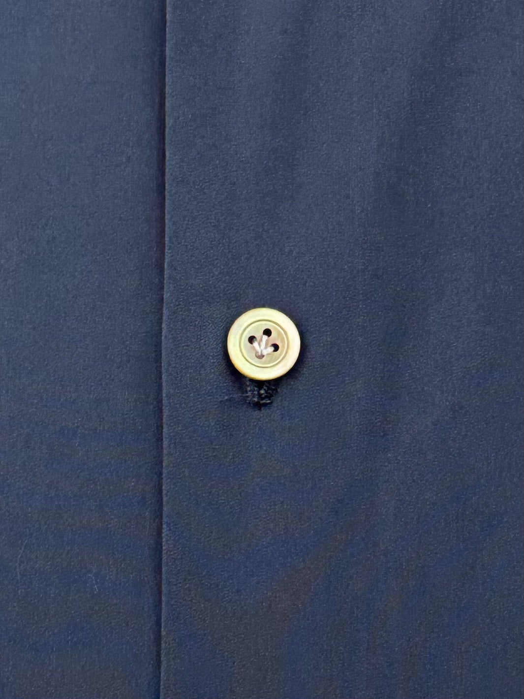 Kiton Navy Stretch Shirt
