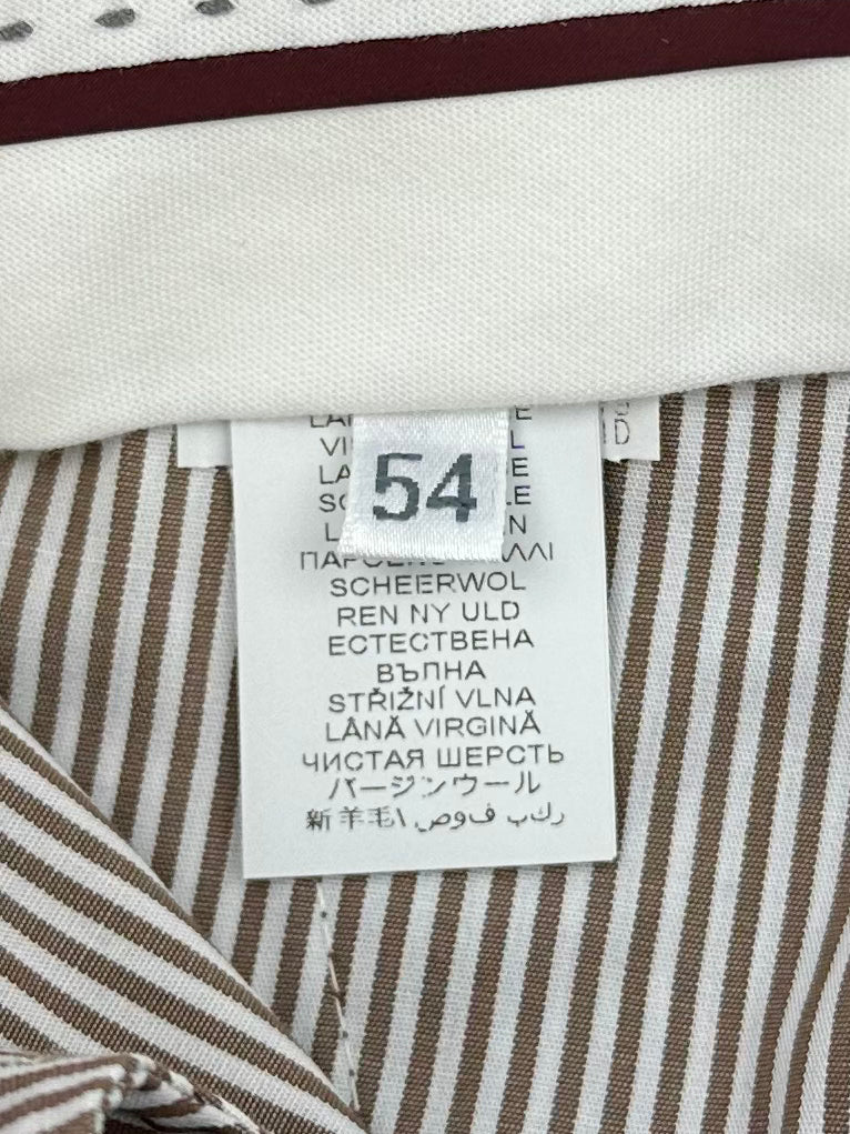 Brunello Cucinelli Grijze, coole wollen broek