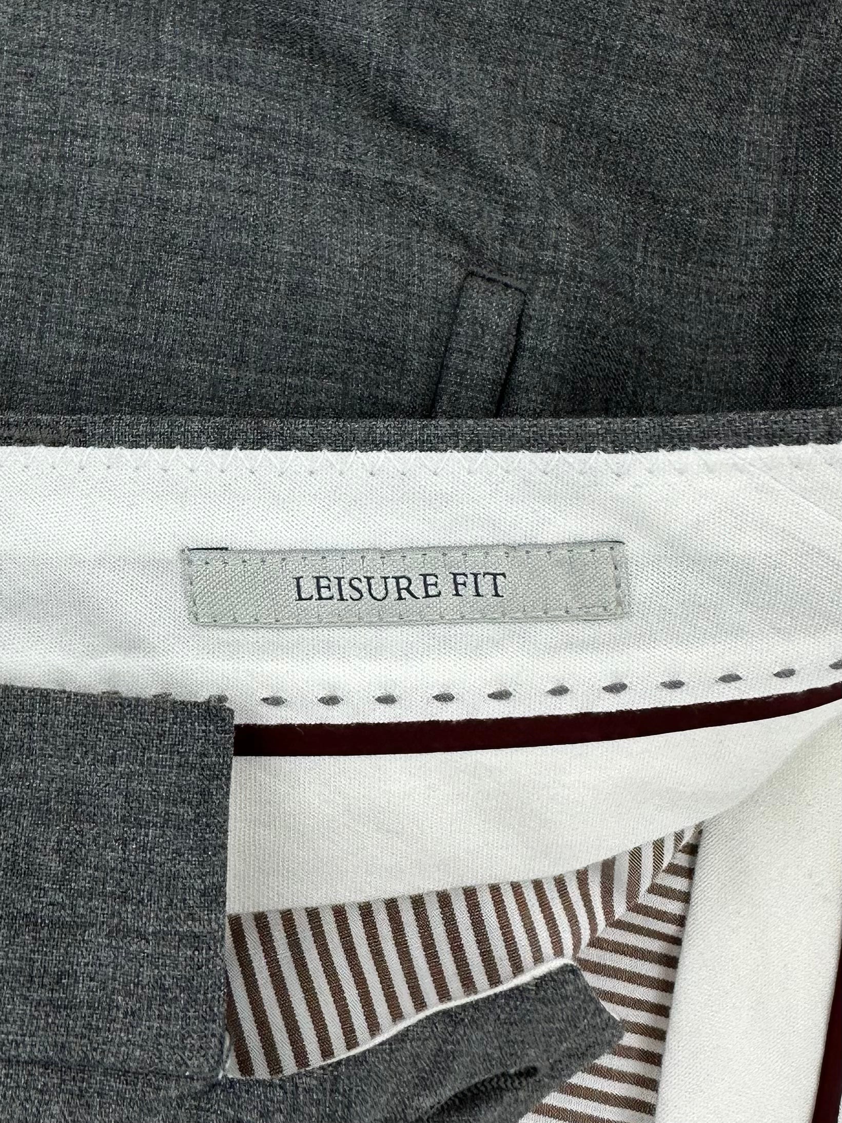 Brunello Cucinelli Grijze, coole wollen broek
