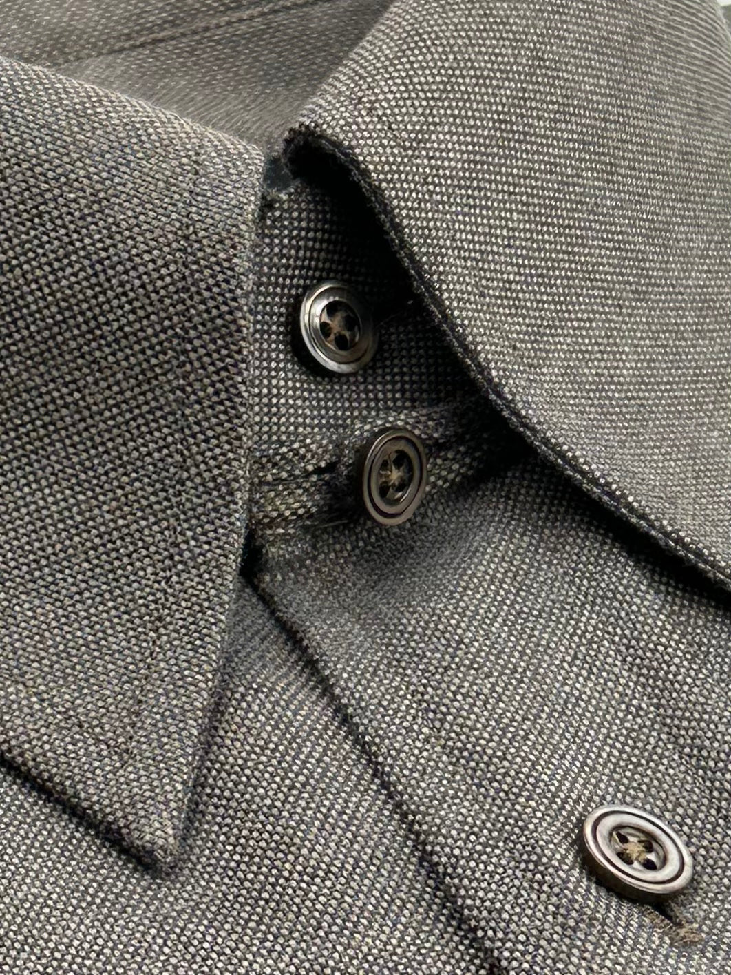 Tom Ford Brown Tab Collar Shirt