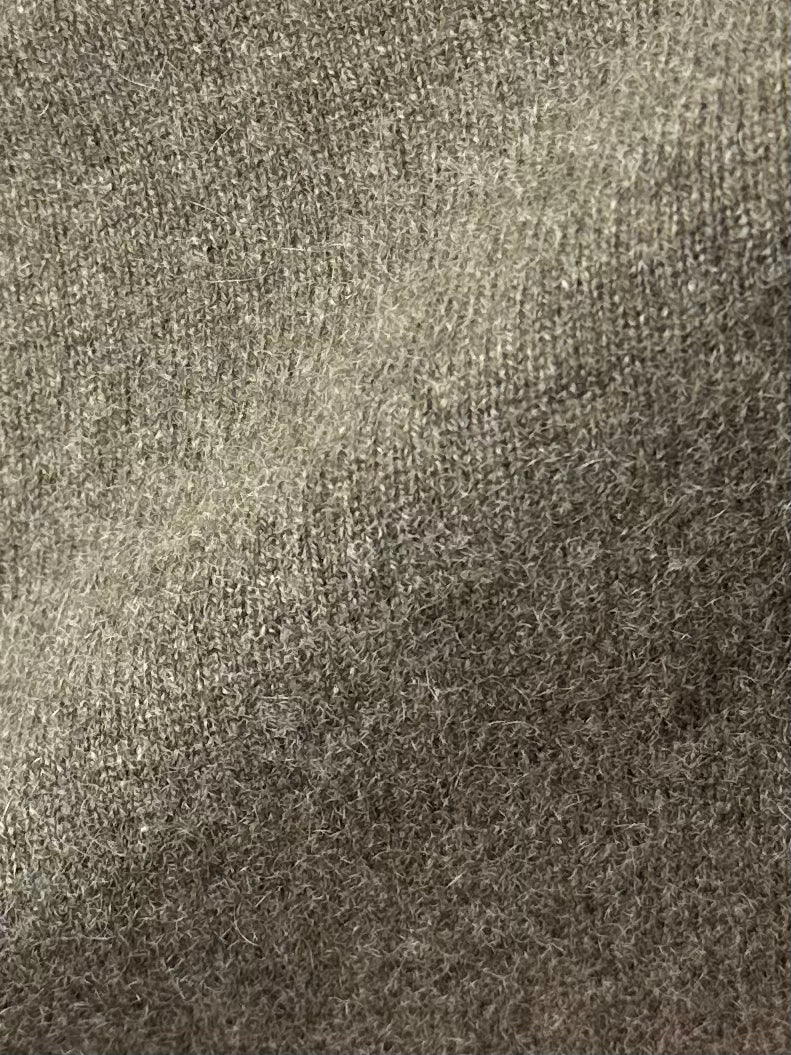 Tom Ford Brown Cashmere Long-Sleeve Polo