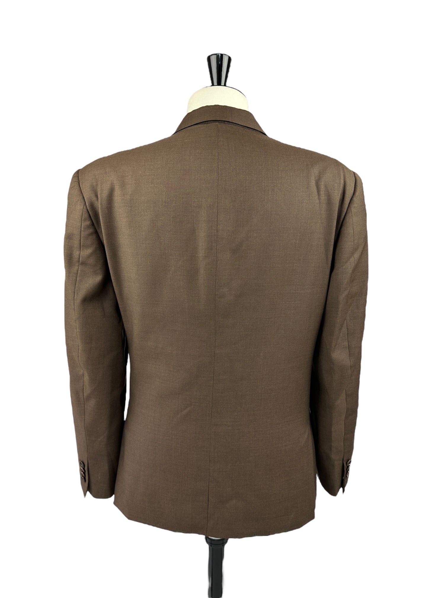 Isaia chocoladebruine jas