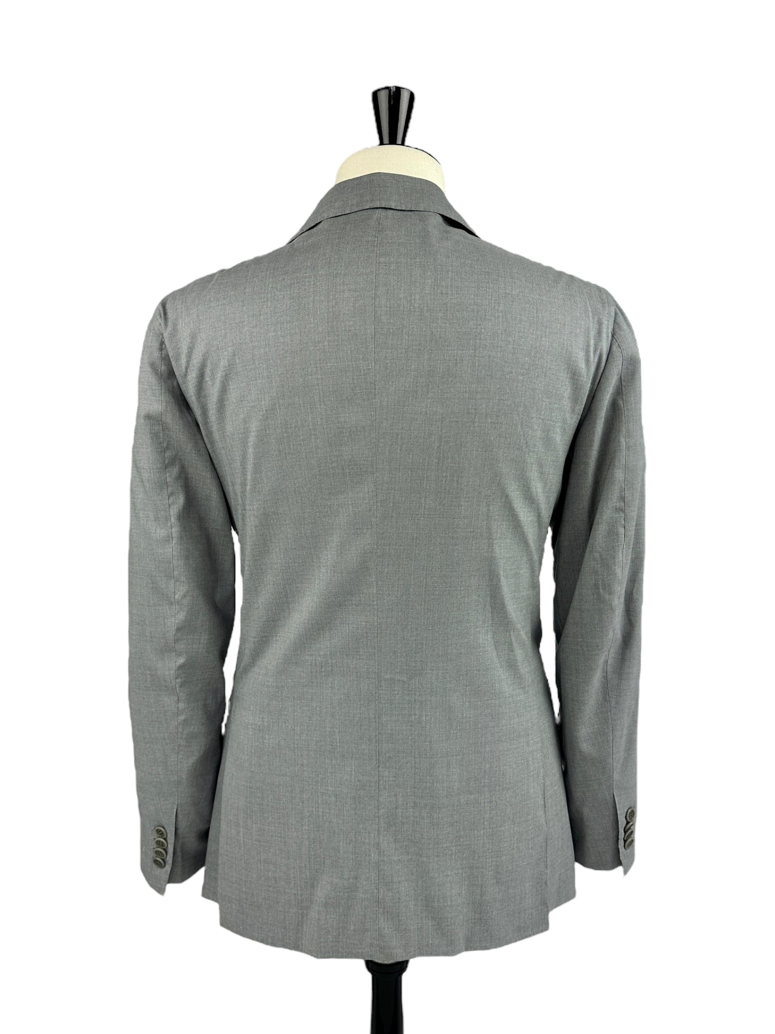 Orazio Luciano Light Grey Wool & Silk Blend Suit
