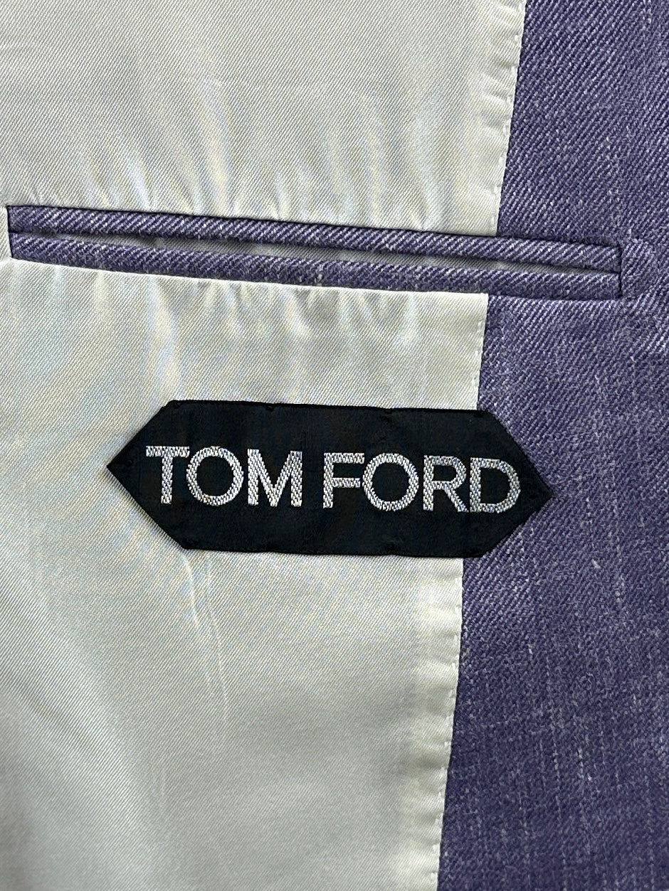 Tom Ford Lavendel Wool, Silk & Linen Jacket