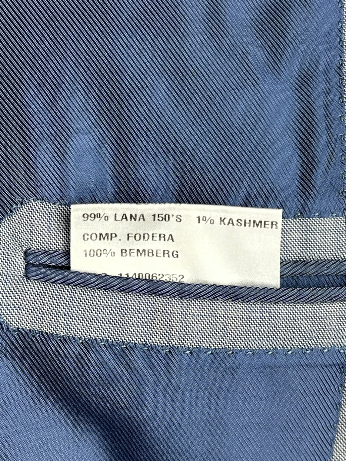 Cesare Attolini Ice Blue Super 150's Suit