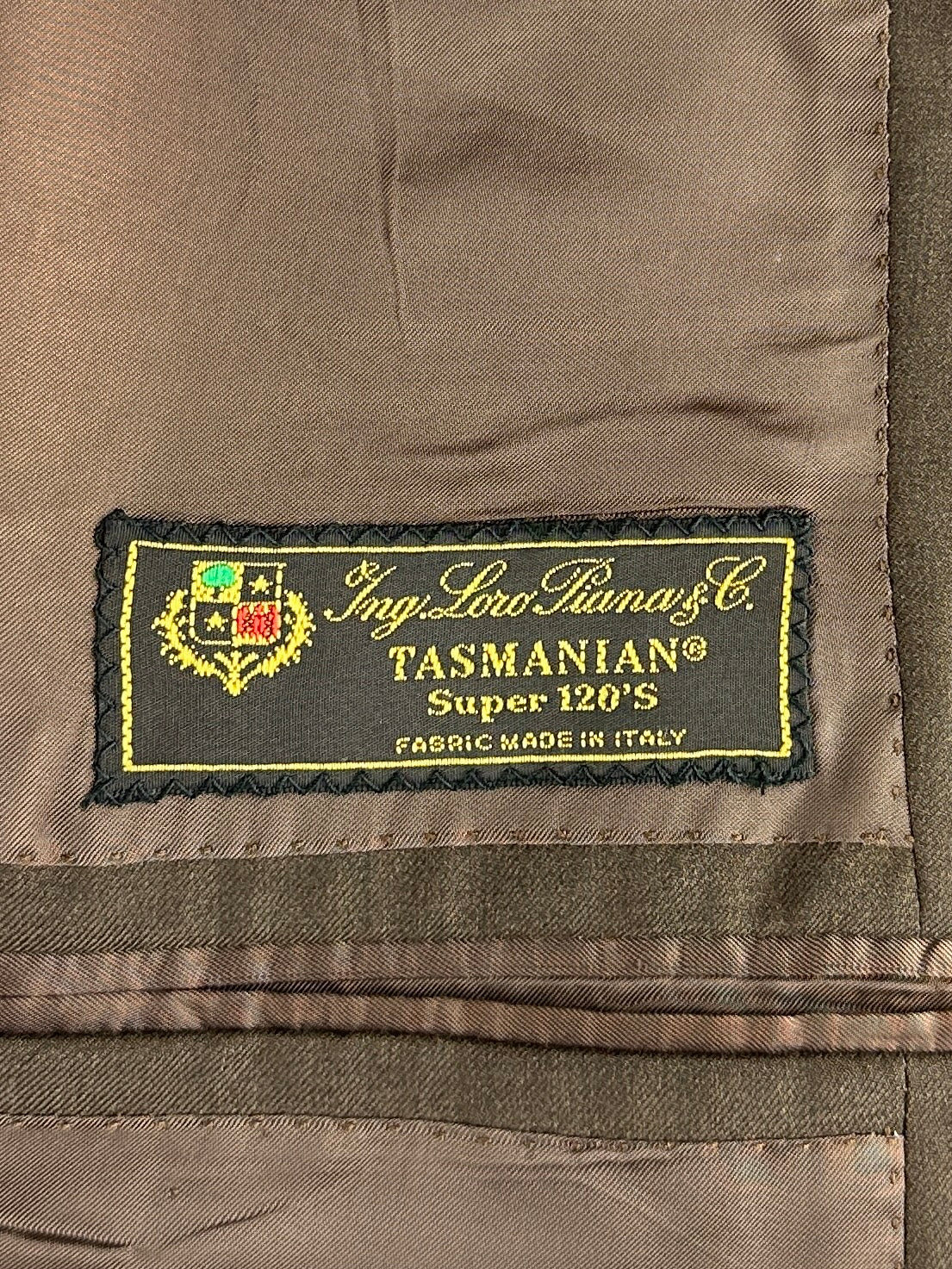 Isaia chocoladebruine jas