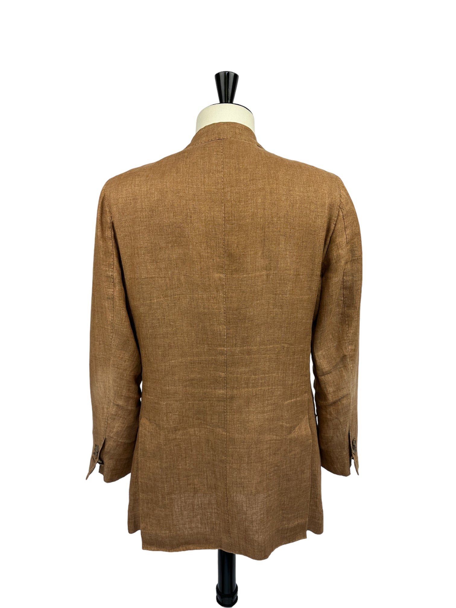 Cesare Attolini Tobacco Brown Linen Jacket