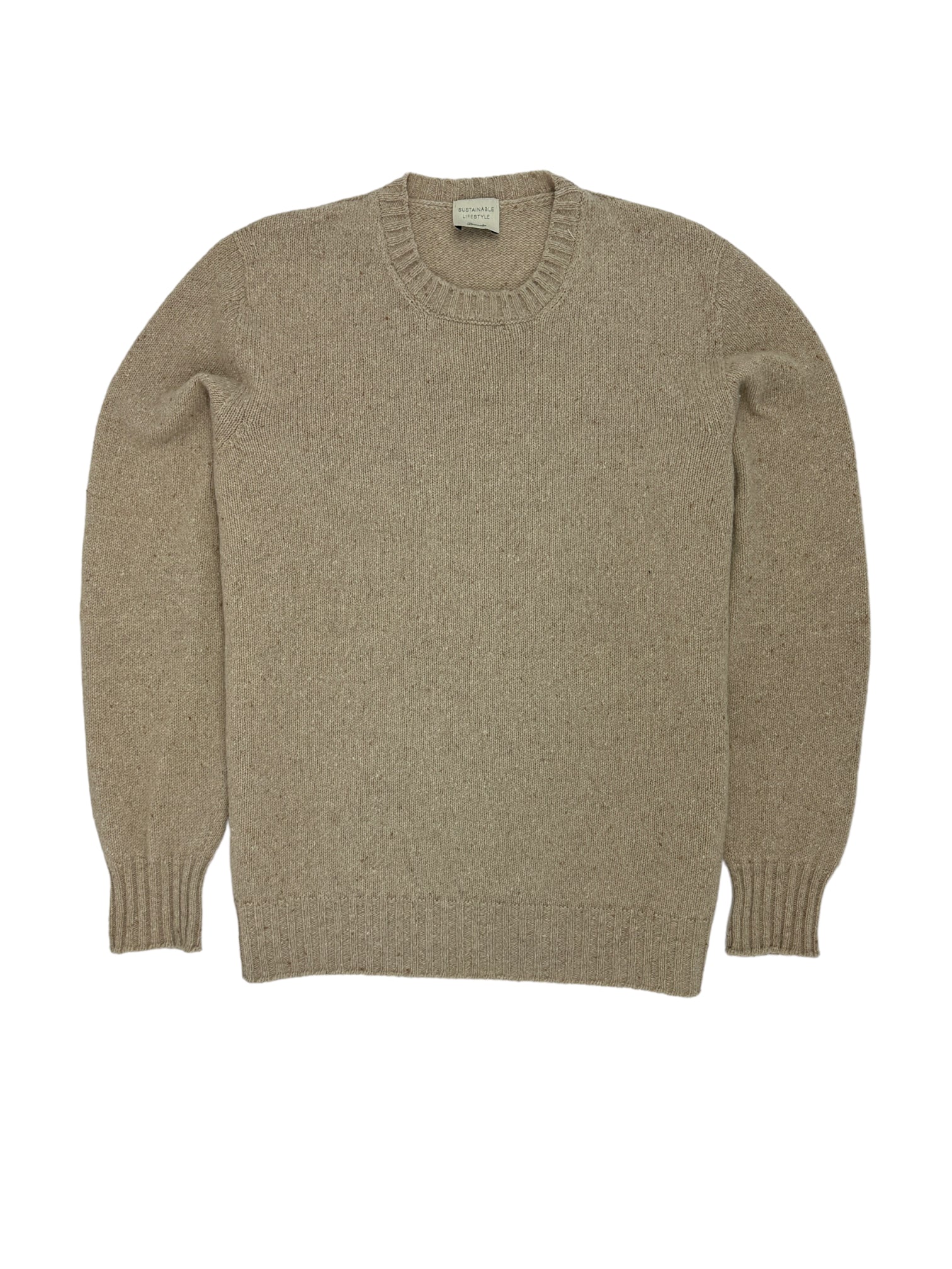 Drumohr Camel Cashmere Crewneck