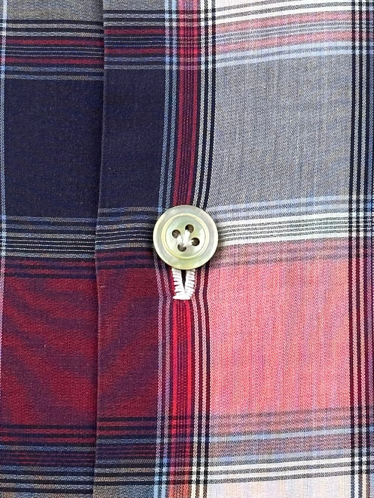 Kiton Tartan Check Shirt