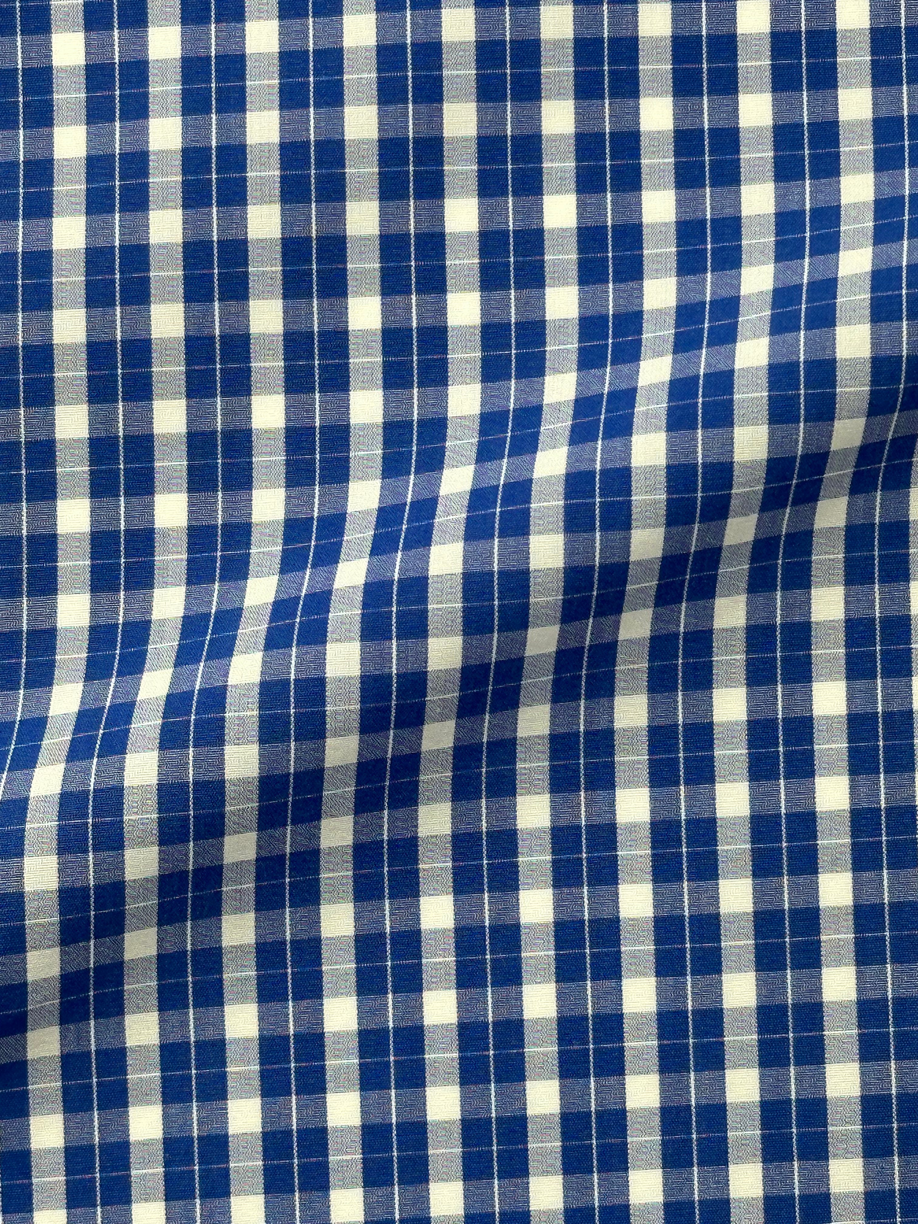 Kiton Gingham Check Shirt