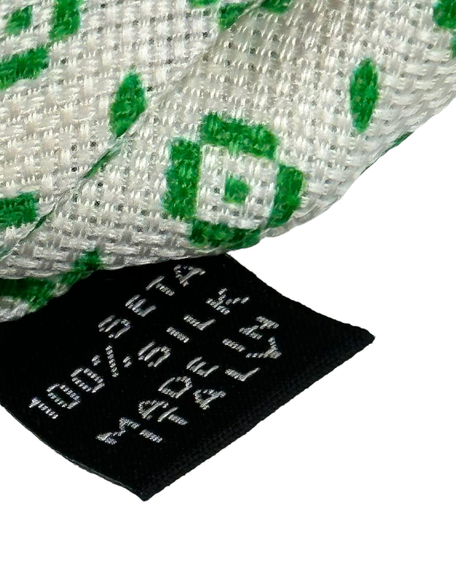 Kiton 5-Fold Light Green Geometric Silk Tie