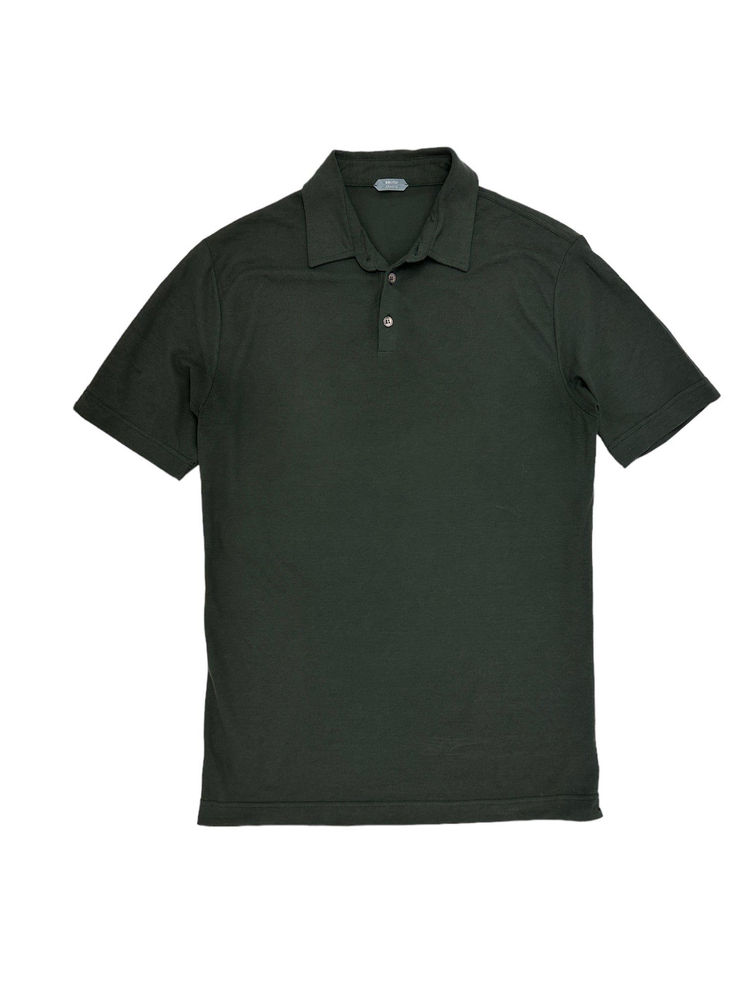 Zanone Green Ice-Cotton Polo