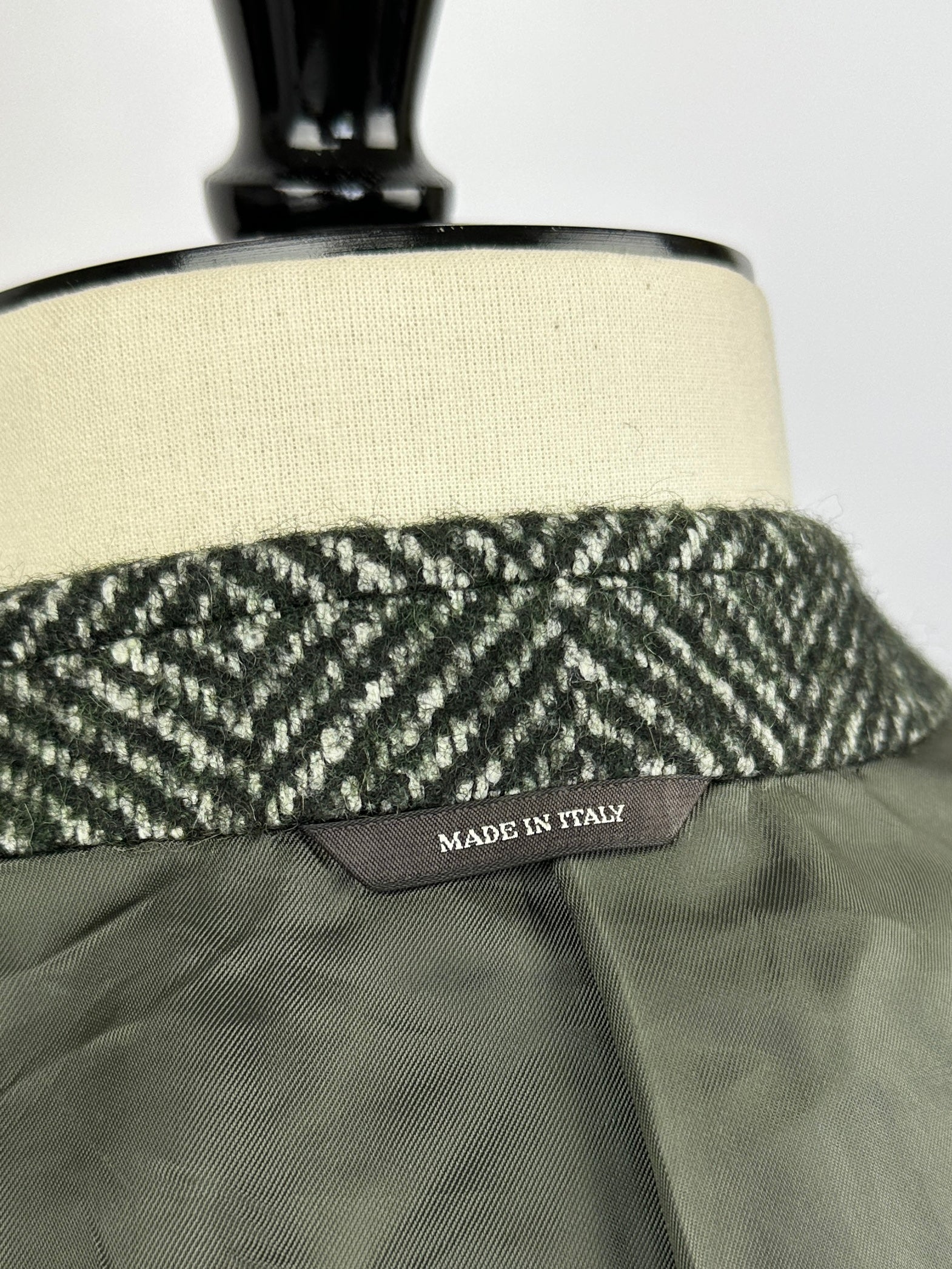 Loro Piana Green Rain System Overcoat