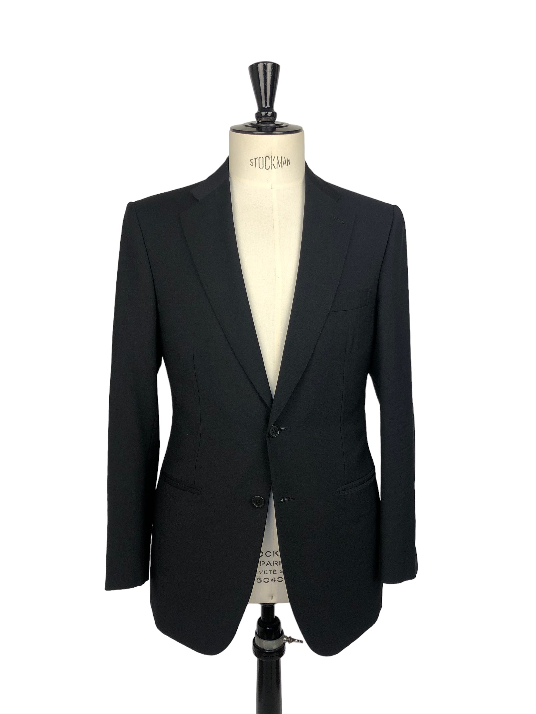 Brioni Black Mohair Blend Suit