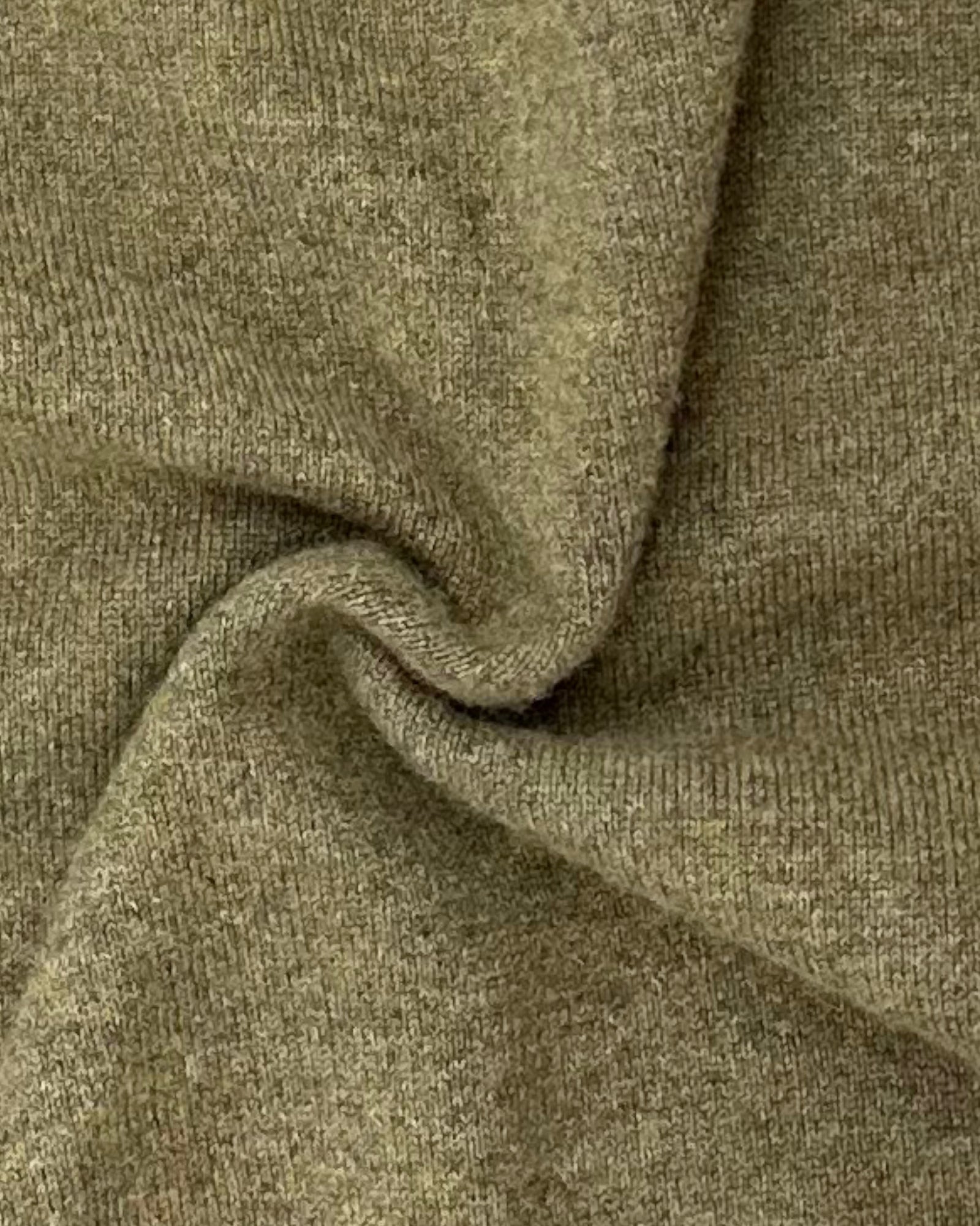 Kiton Green 4-Ply Cashmere Double-Sided Bomber Knit