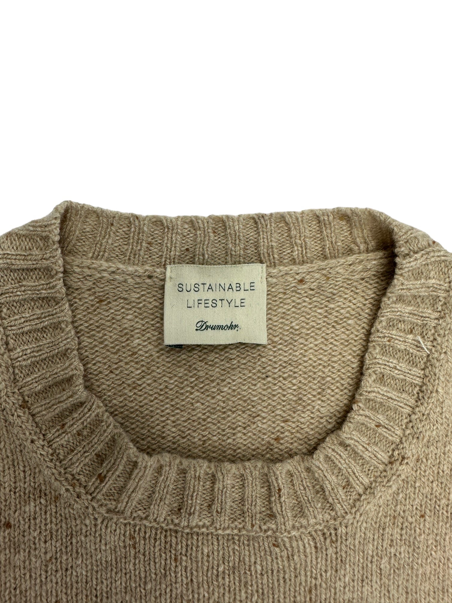 Drumohr Camel Cashmere Crewneck
