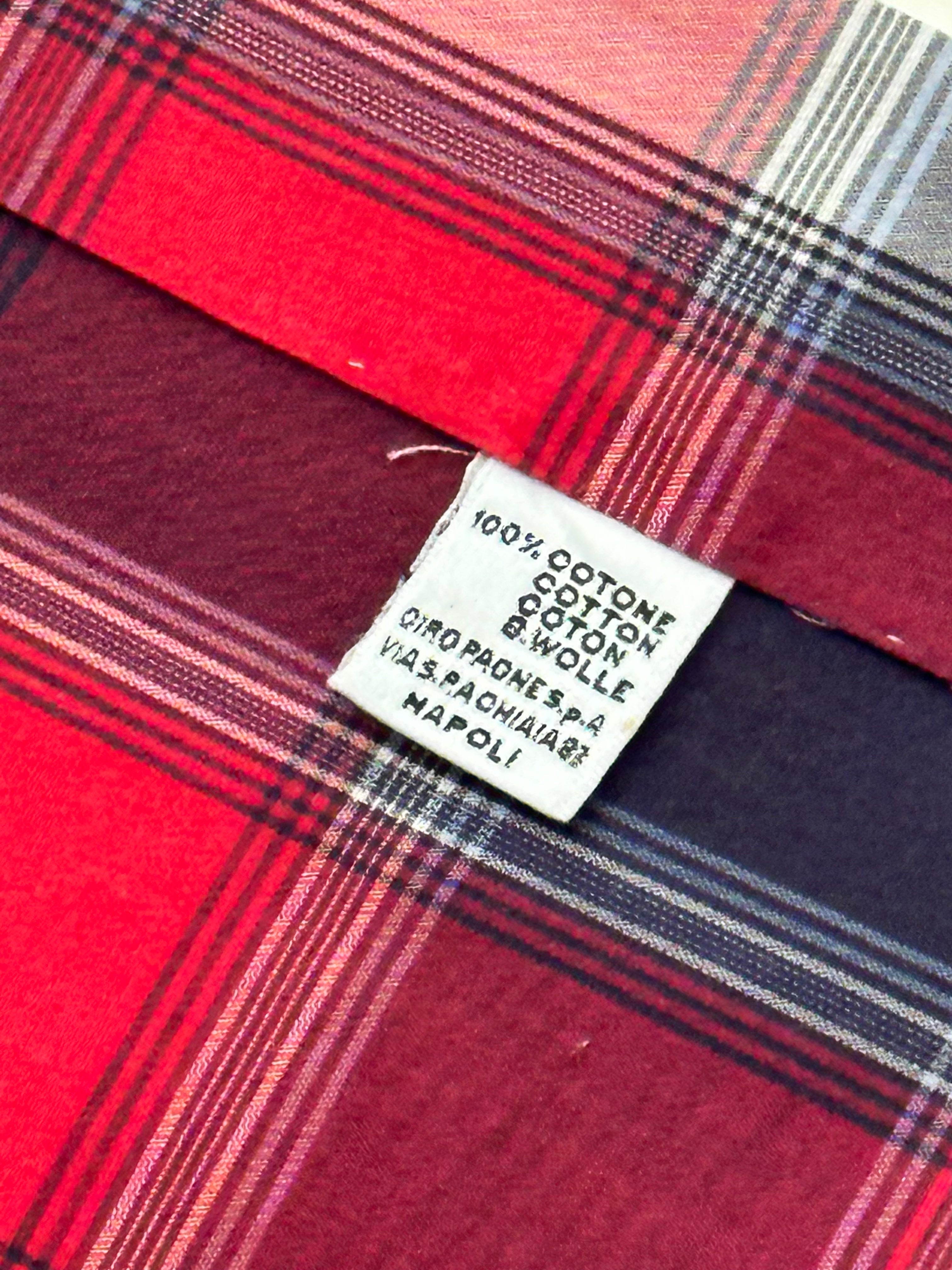 Kiton Tartan Check Shirt