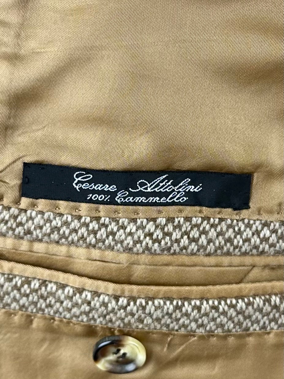 Cesare Attolini Pure Camel Overcoat