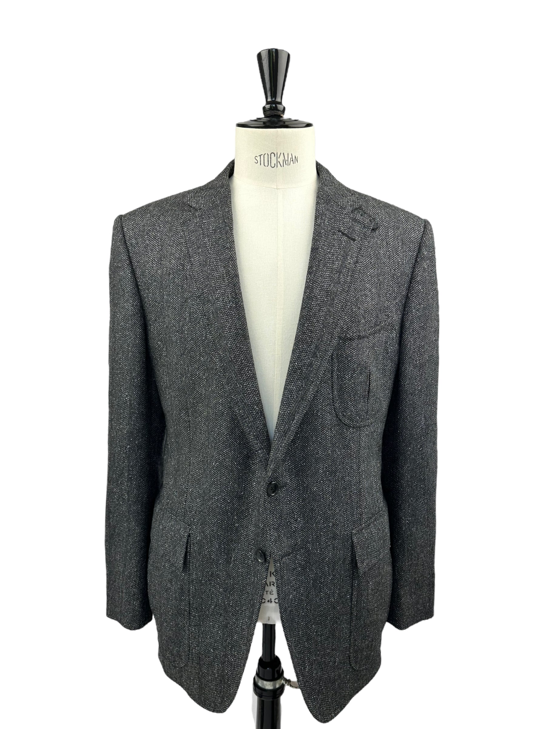 Tom Ford Grey Tweed Hunting Jacket