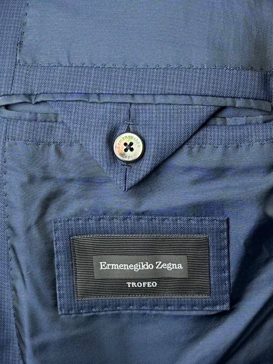 Ermenegildo Zegna Blue Trofeo Jacket