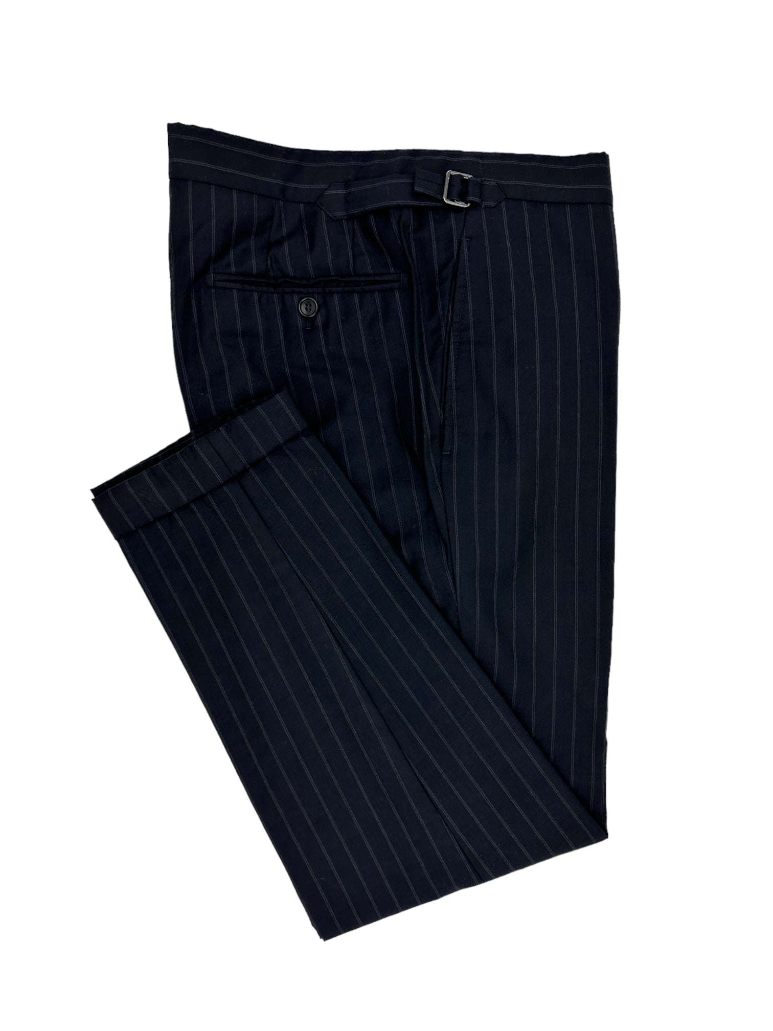 Tom Ford Navy Windsor Pin-Stripe Suit