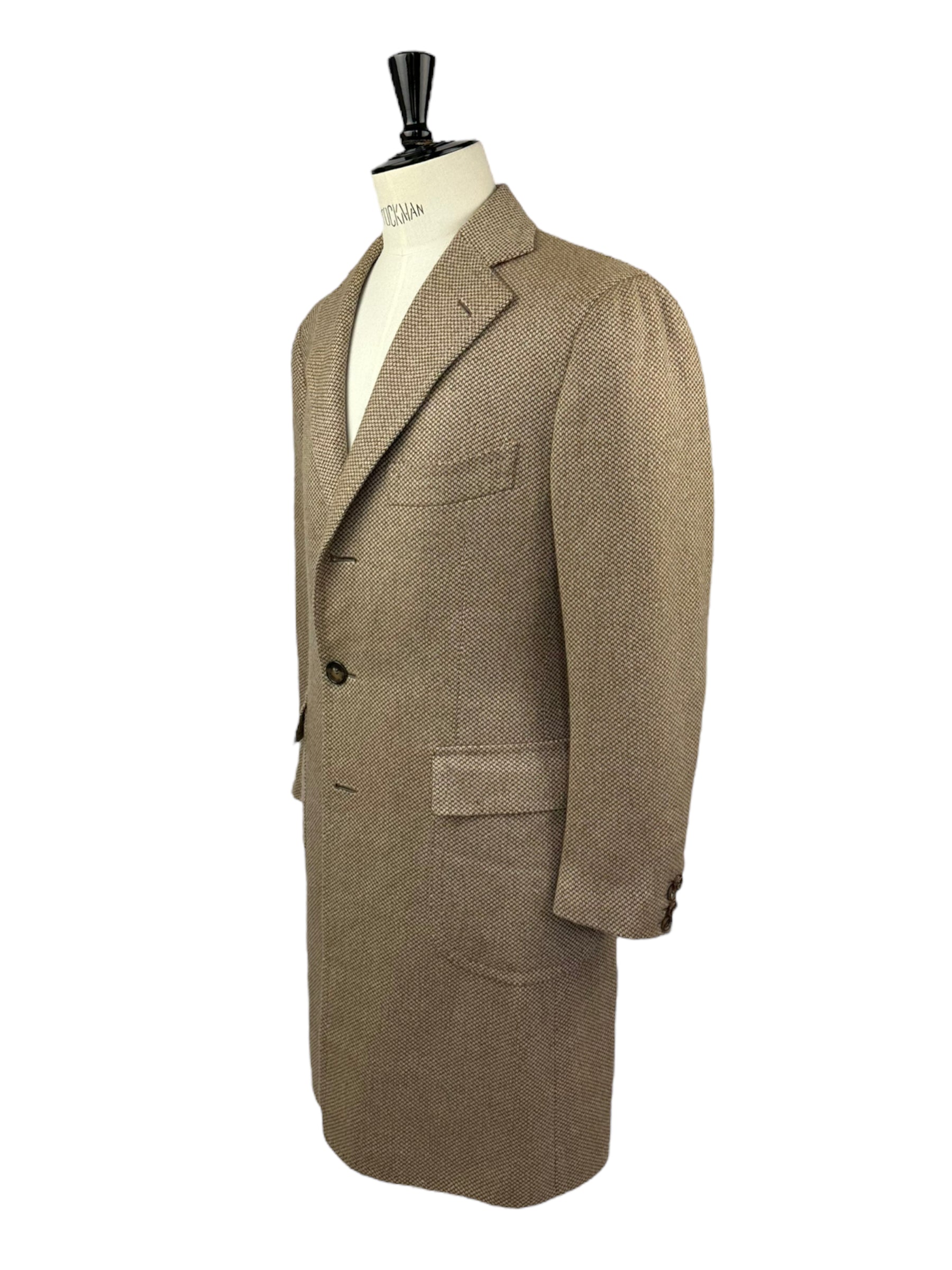 Cesare Attolini Pure Camel Overcoat
