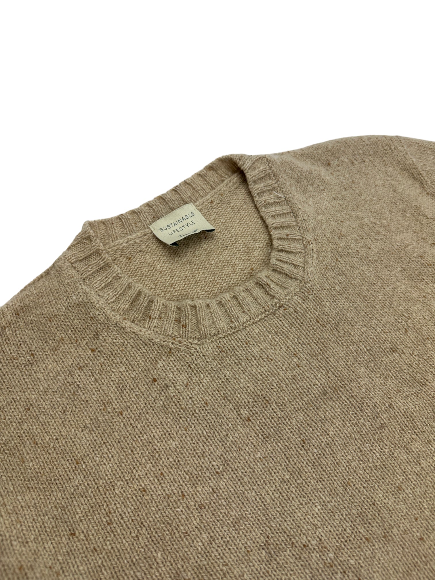 Drumohr Camel Cashmere Crewneck