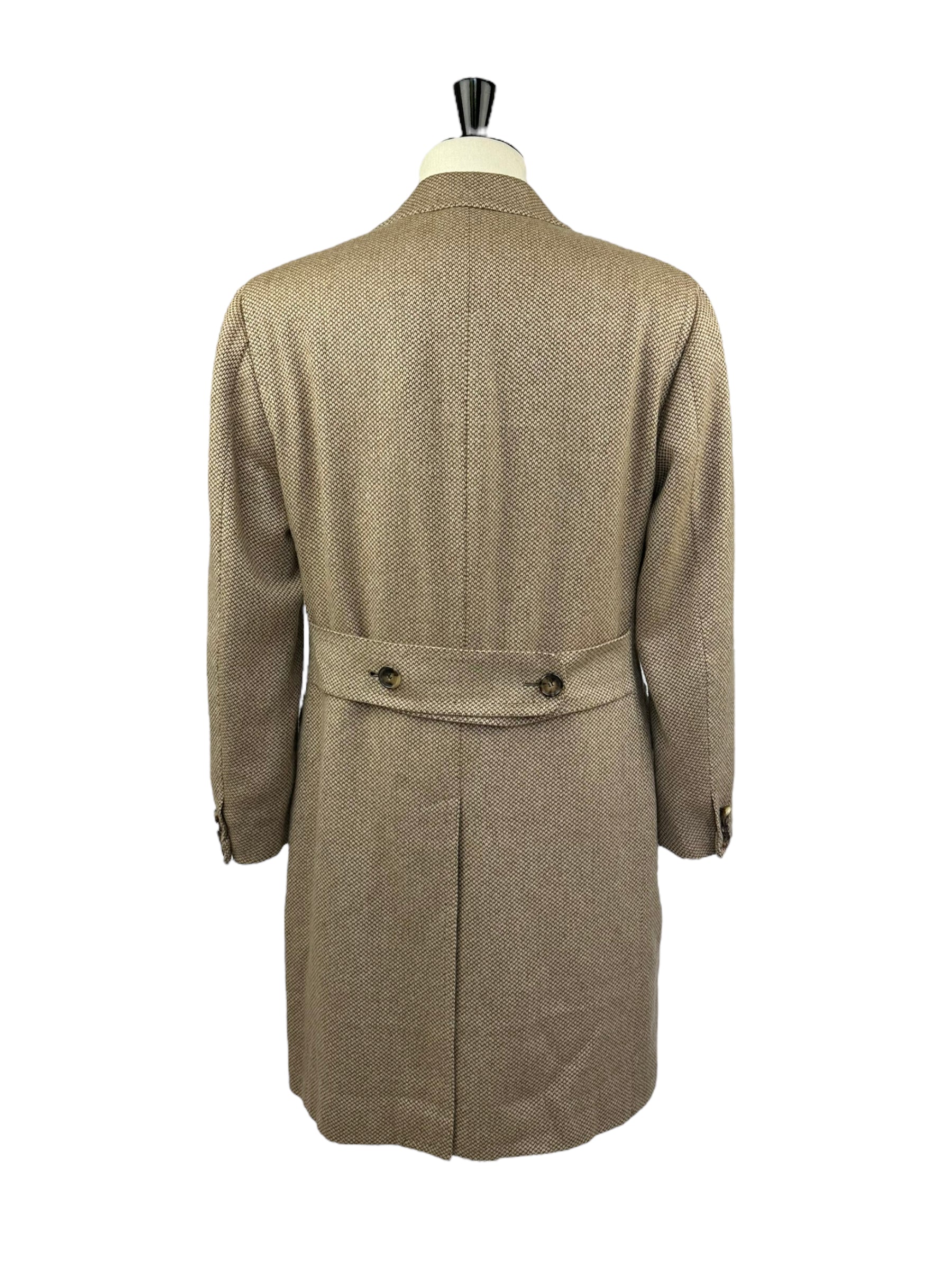 Cesare Attolini Pure Camel Overcoat