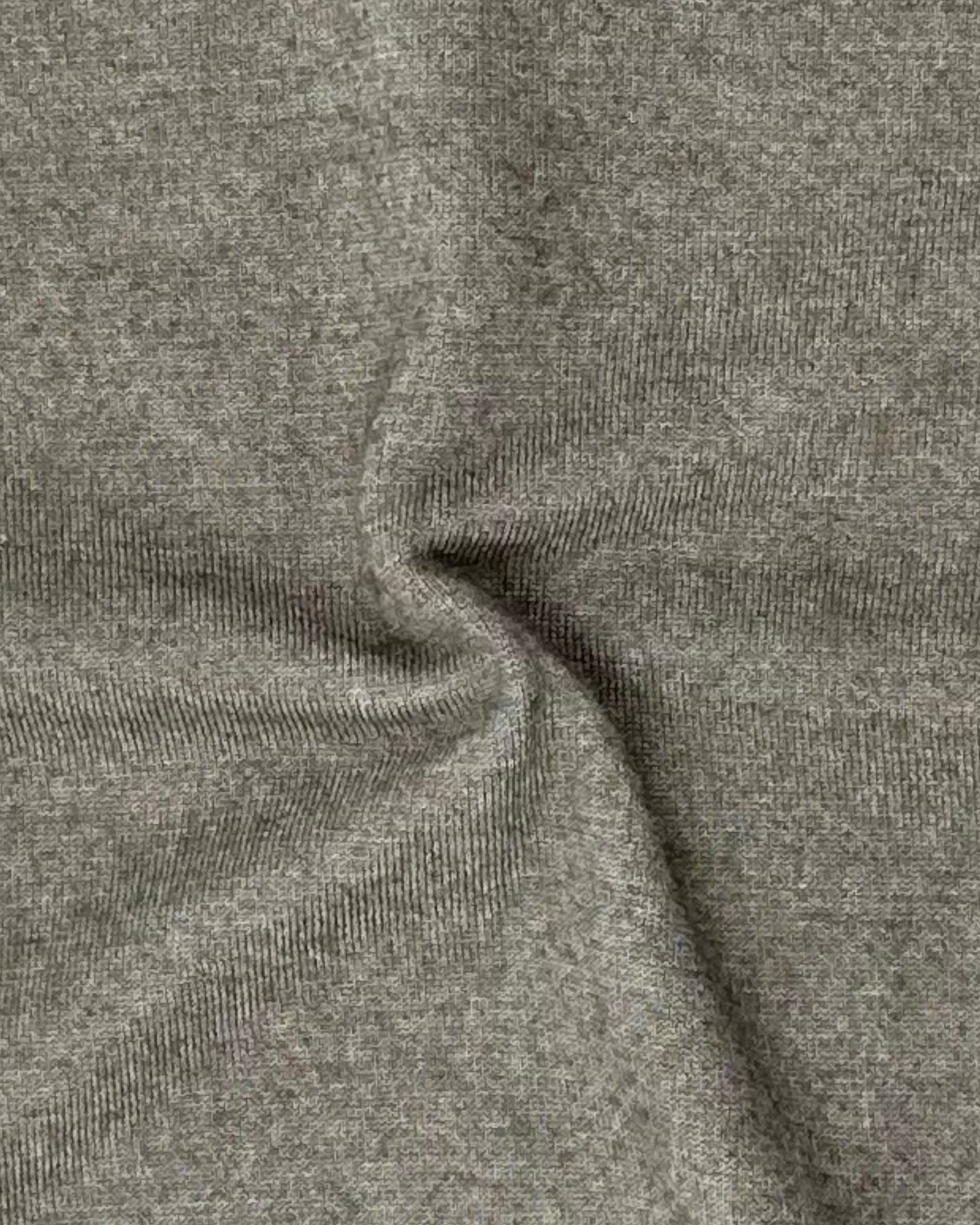 Kiton Light Brown Cashmere V-Neck Knit