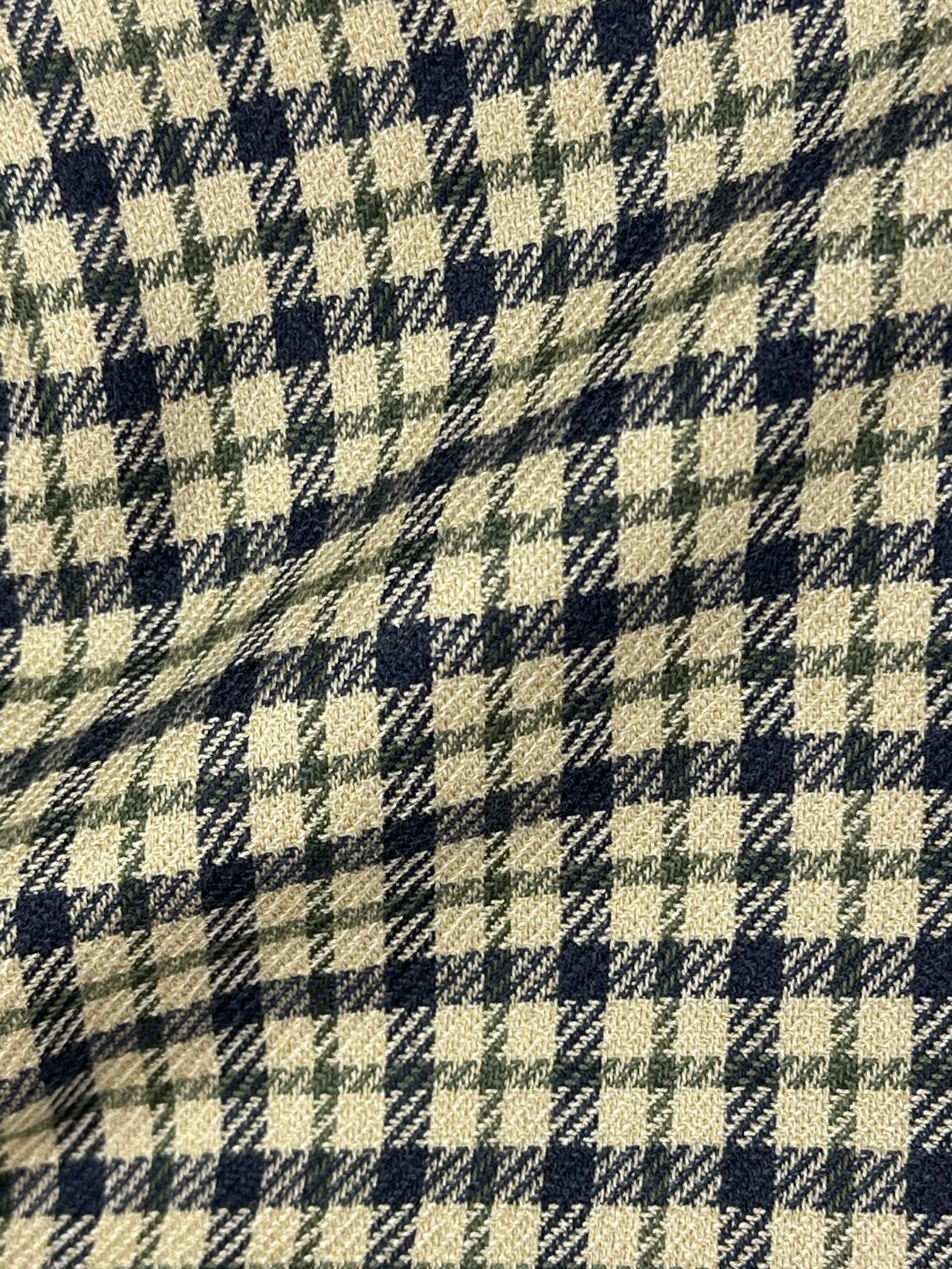 Cesare Attolini Beige Cashmere an Silk Check Jacket