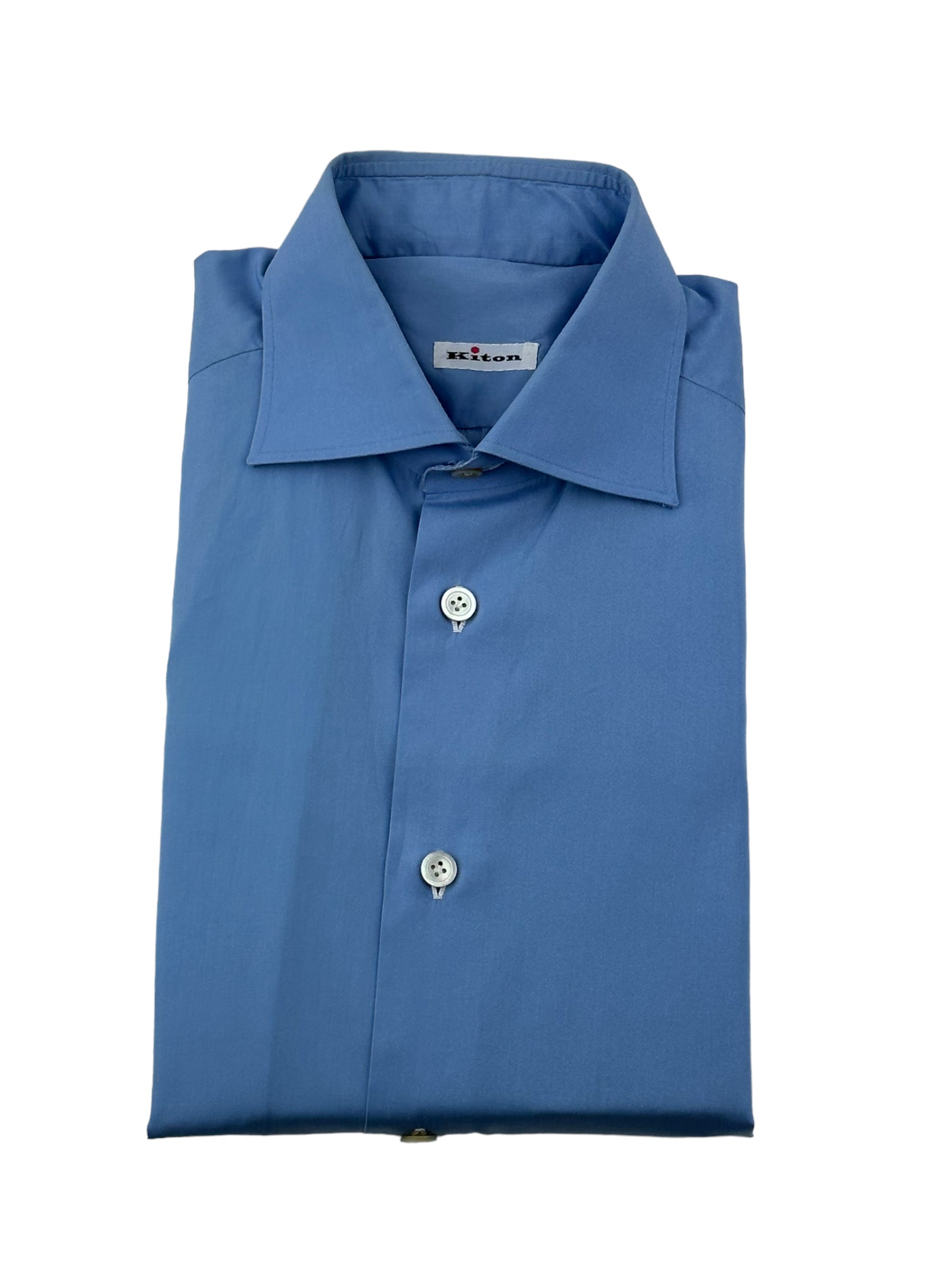 Kiton Sky Blue Shirt